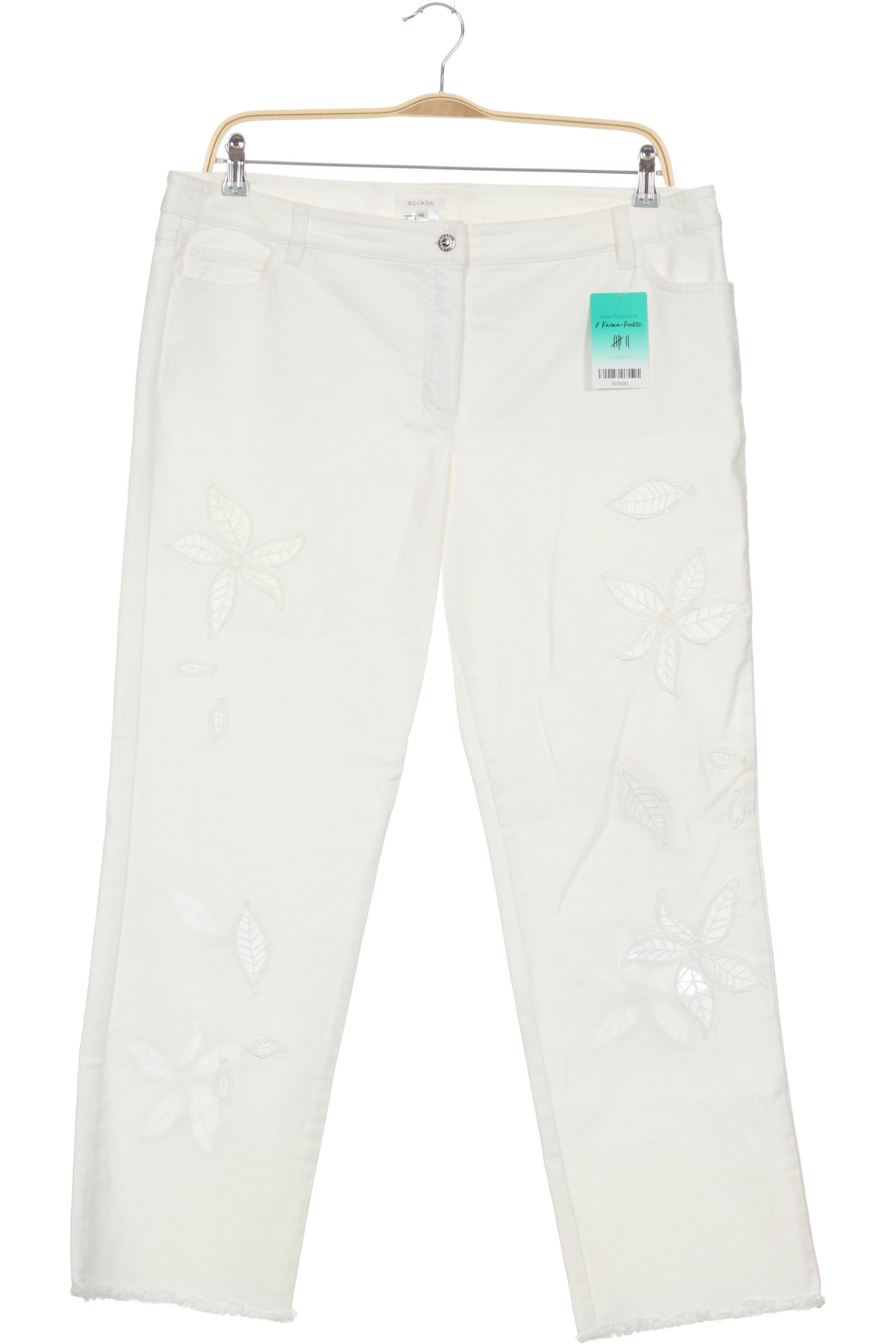 

Escada Damen Jeans, weiß, Gr. 46