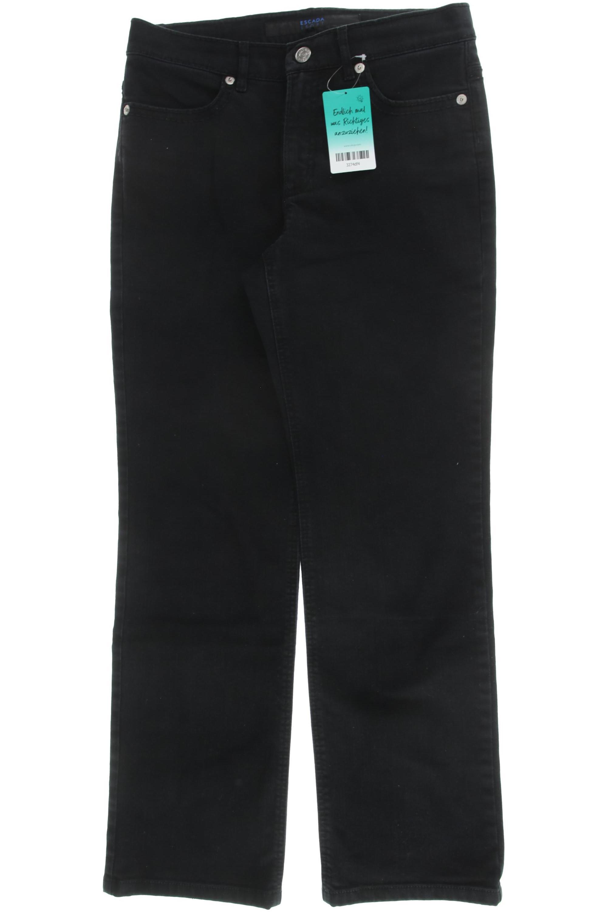 

Escada Damen Jeans, schwarz, Gr. 38
