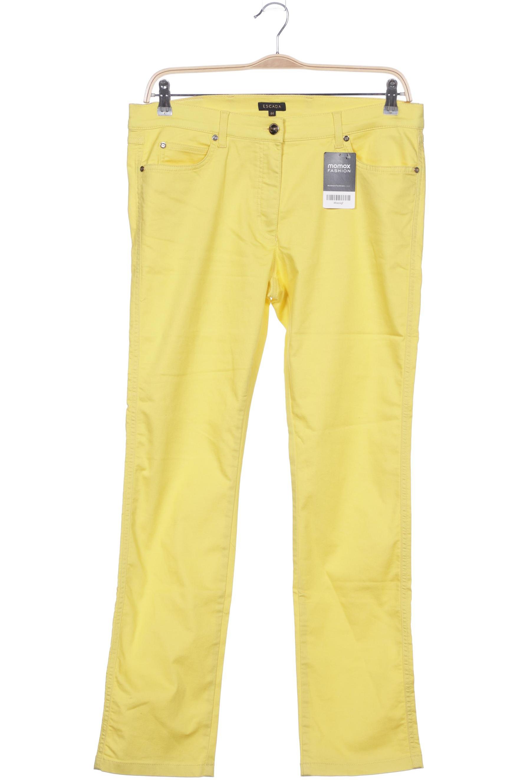 

Escada Damen Jeans, gelb, Gr. 44