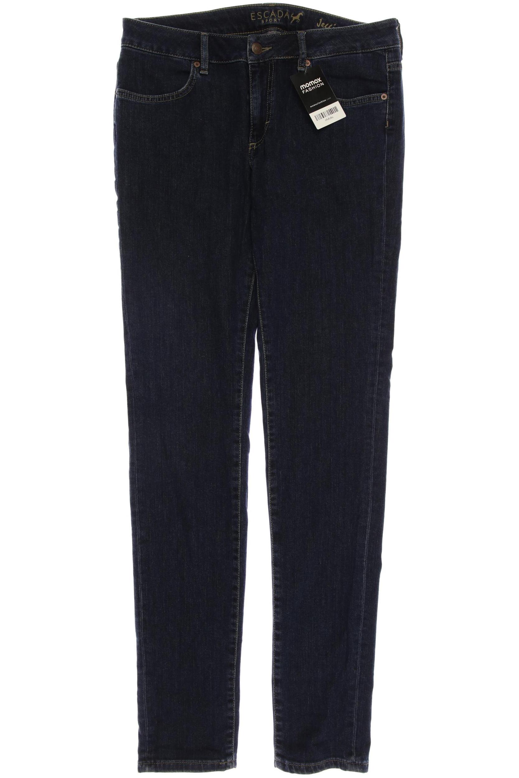 

Escada Damen Jeans, marineblau, Gr. 40