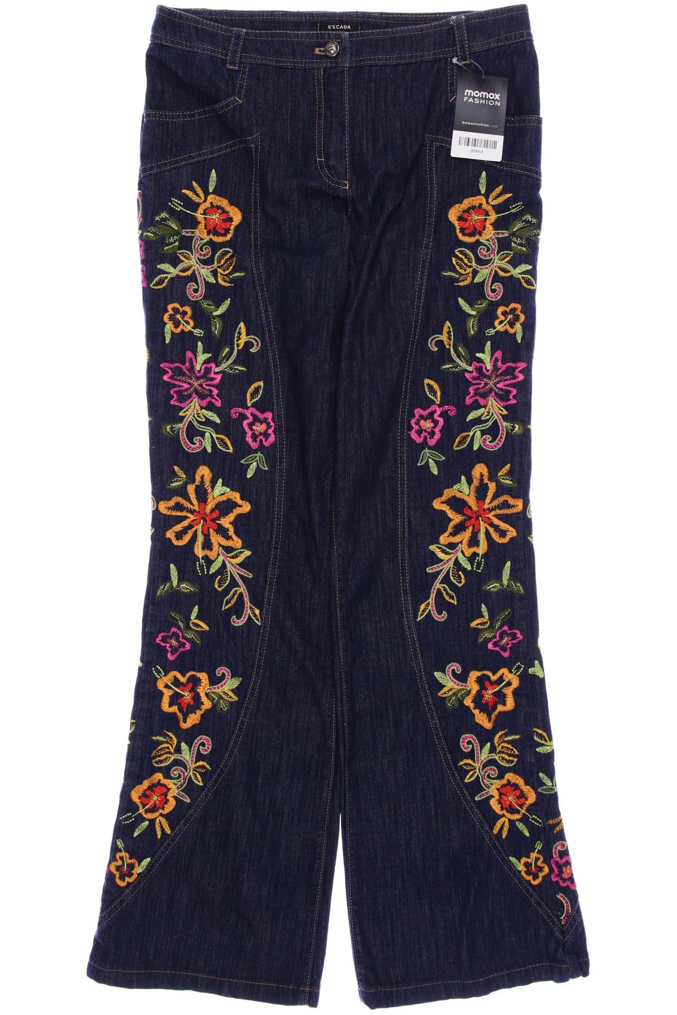 

Escada Damen Jeans, marineblau, Gr. 38