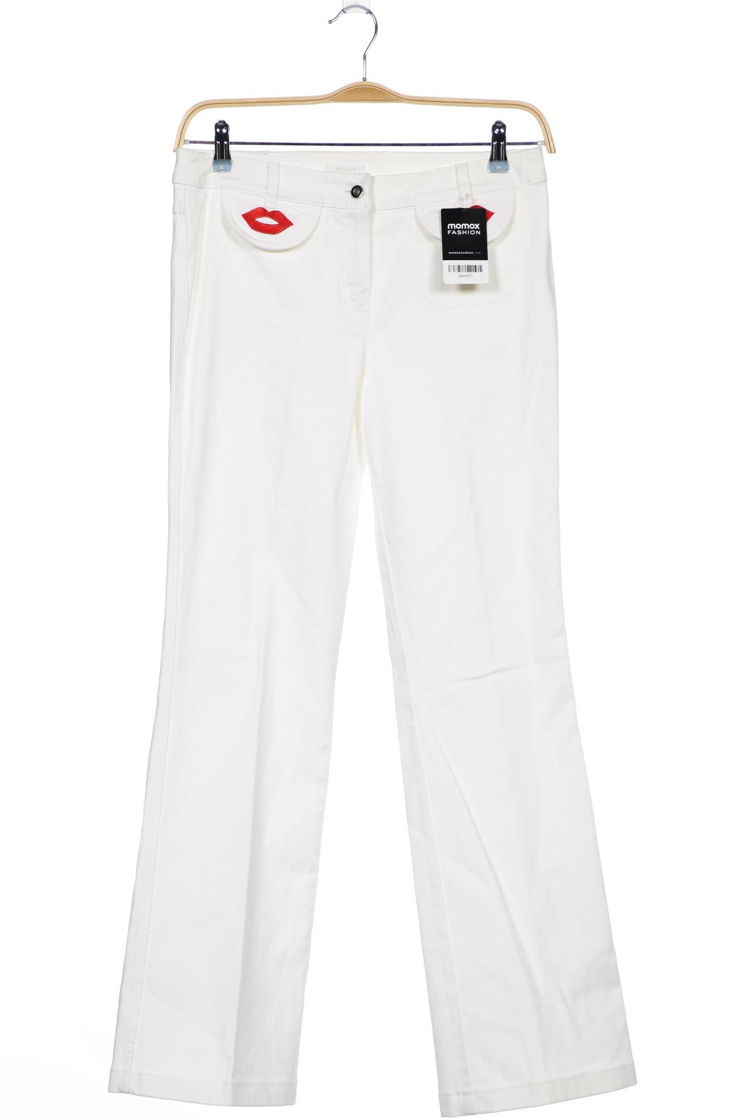 

Escada Damen Jeans, weiß, Gr. 38