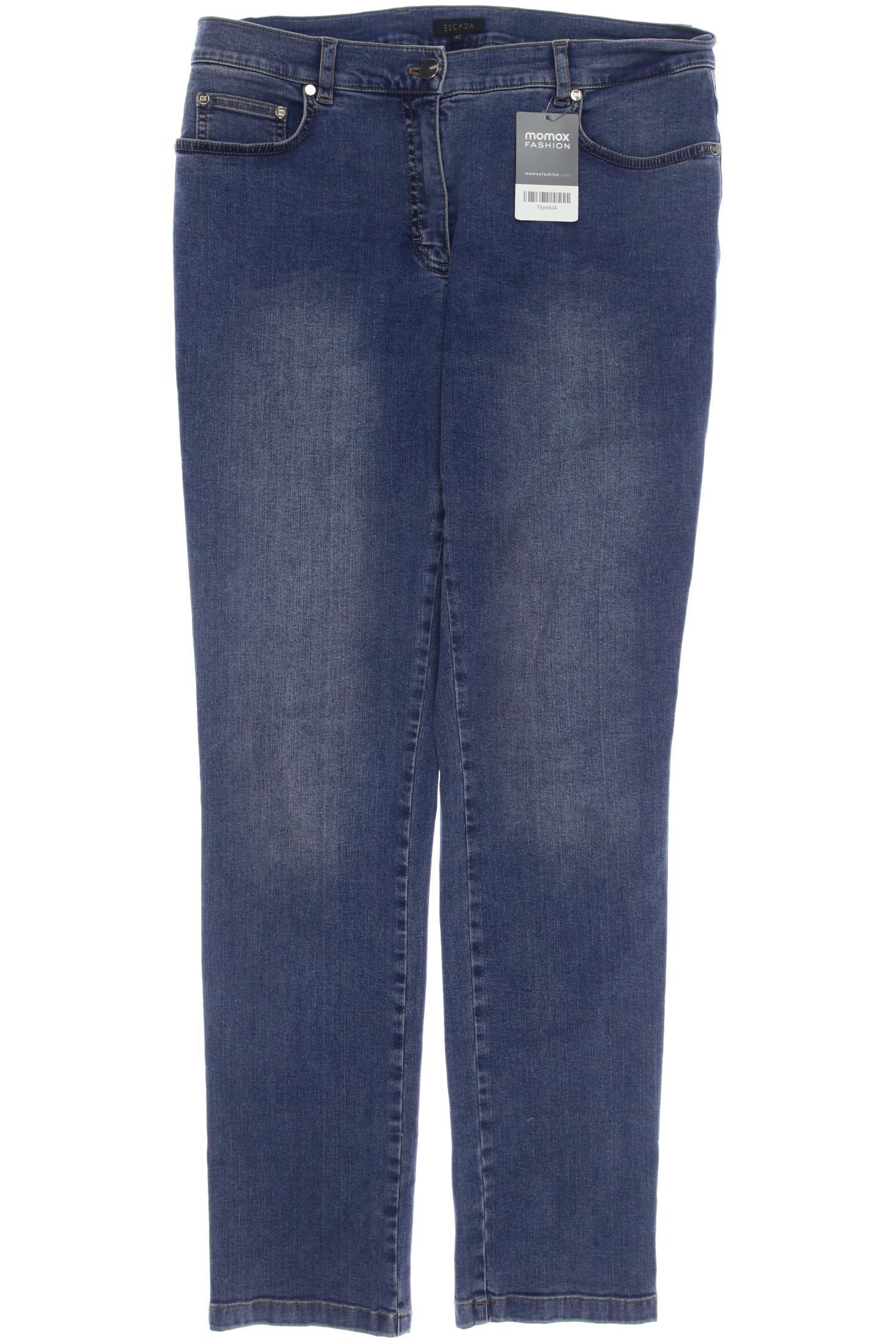 

Escada Damen Jeans, blau, Gr. 42
