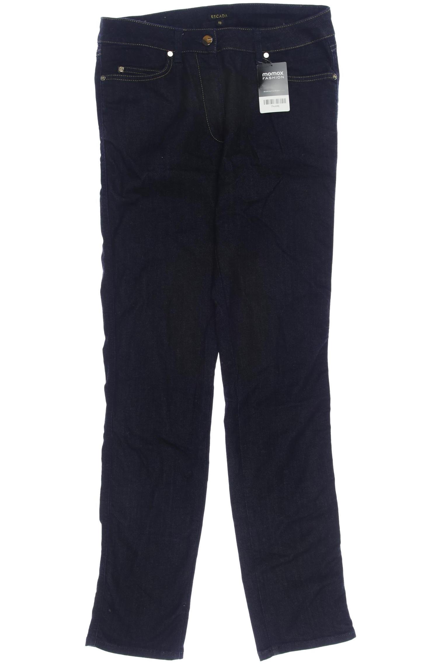 

Escada Damen Jeans, marineblau, Gr. 40