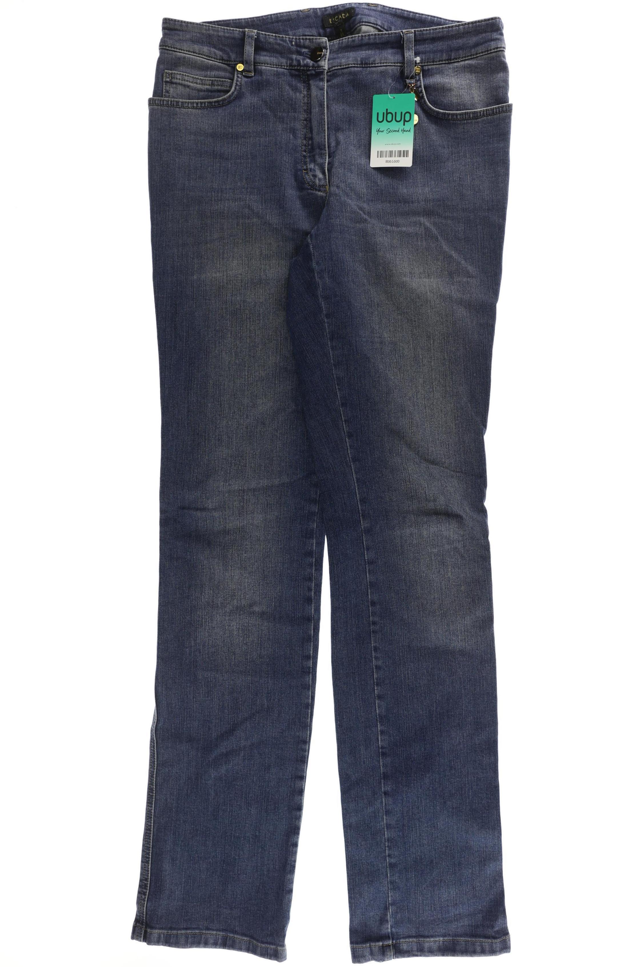 

Escada Damen Jeans, blau, Gr. 40