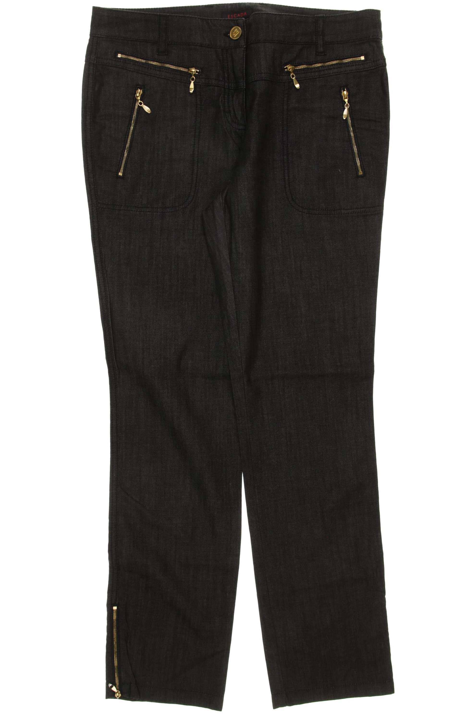 

Escada Damen Jeans, schwarz, Gr. 38
