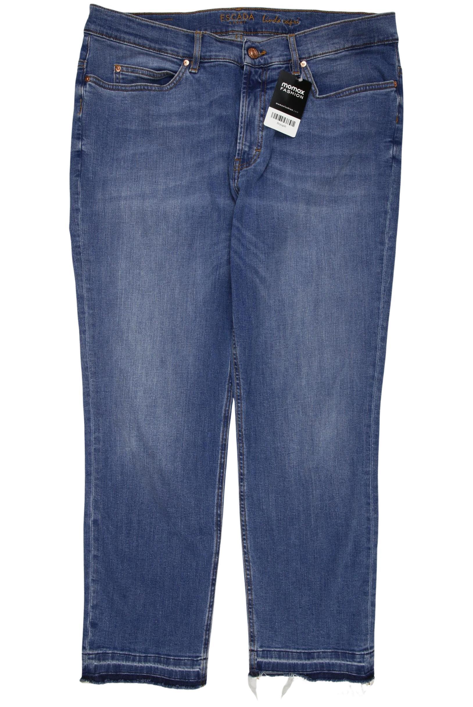 

Escada Damen Jeans, blau, Gr. 42