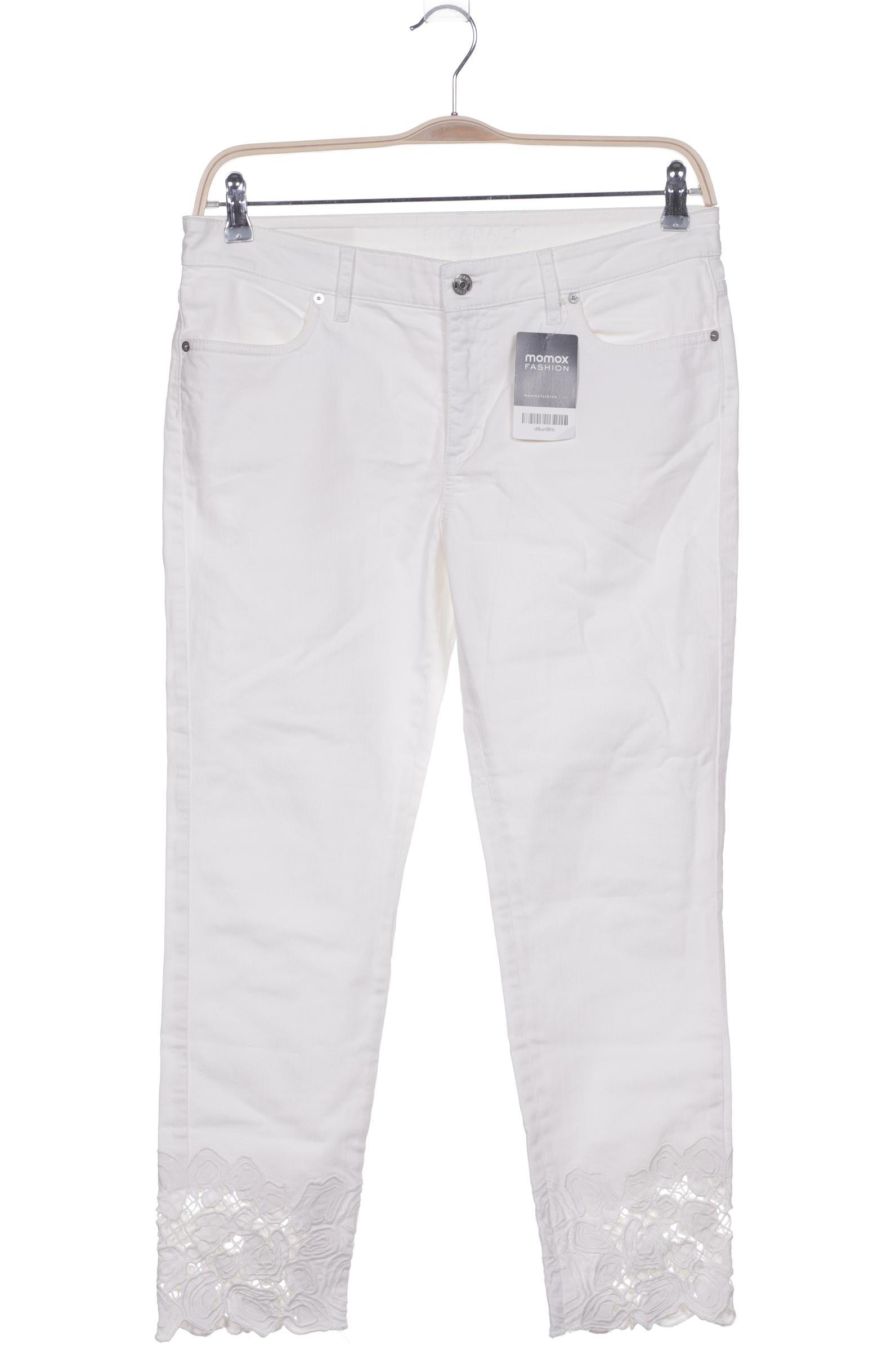 

Escada Damen Jeans, weiß, Gr. 32
