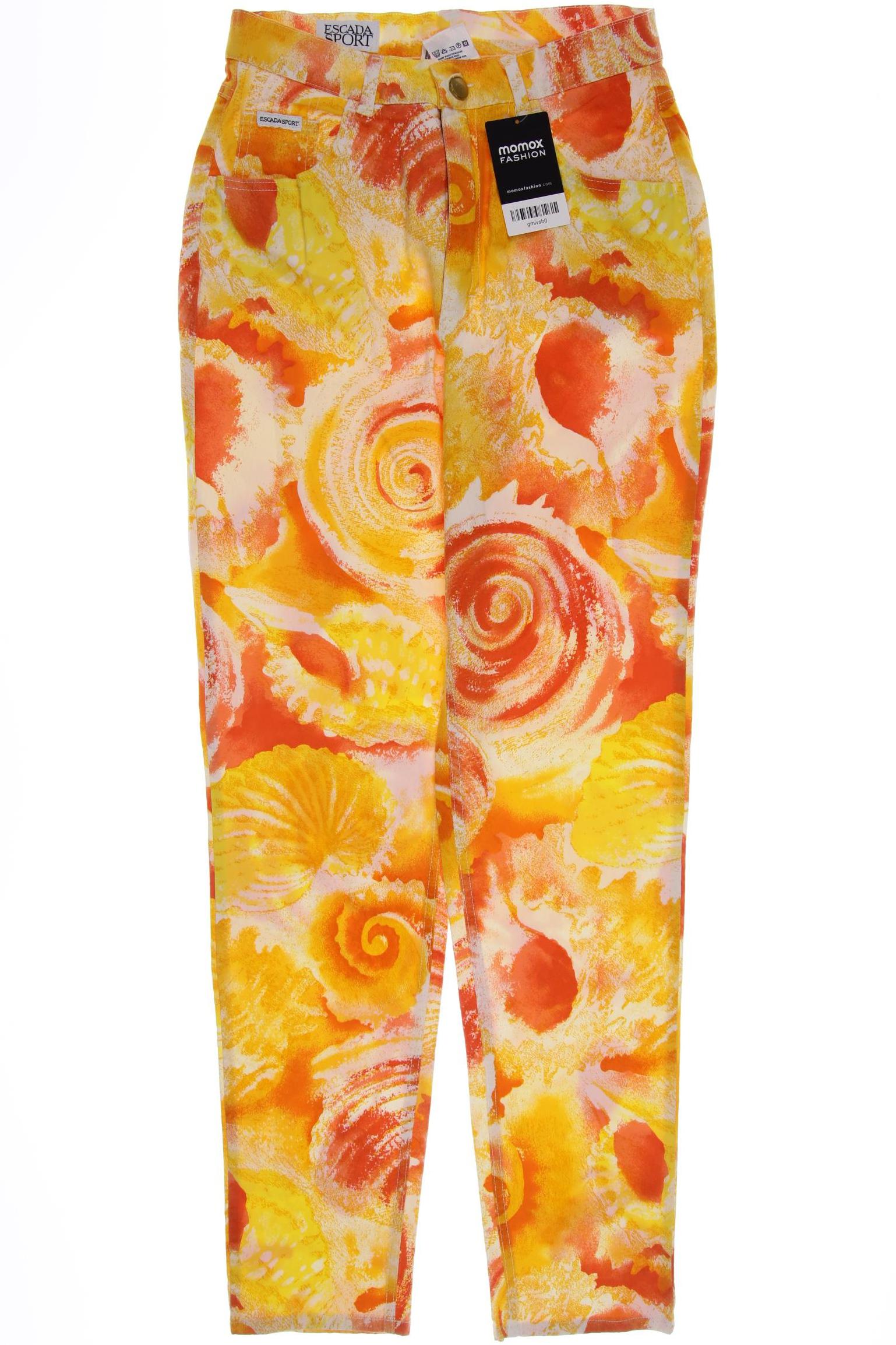 

Escada Damen Jeans, gelb, Gr. 36