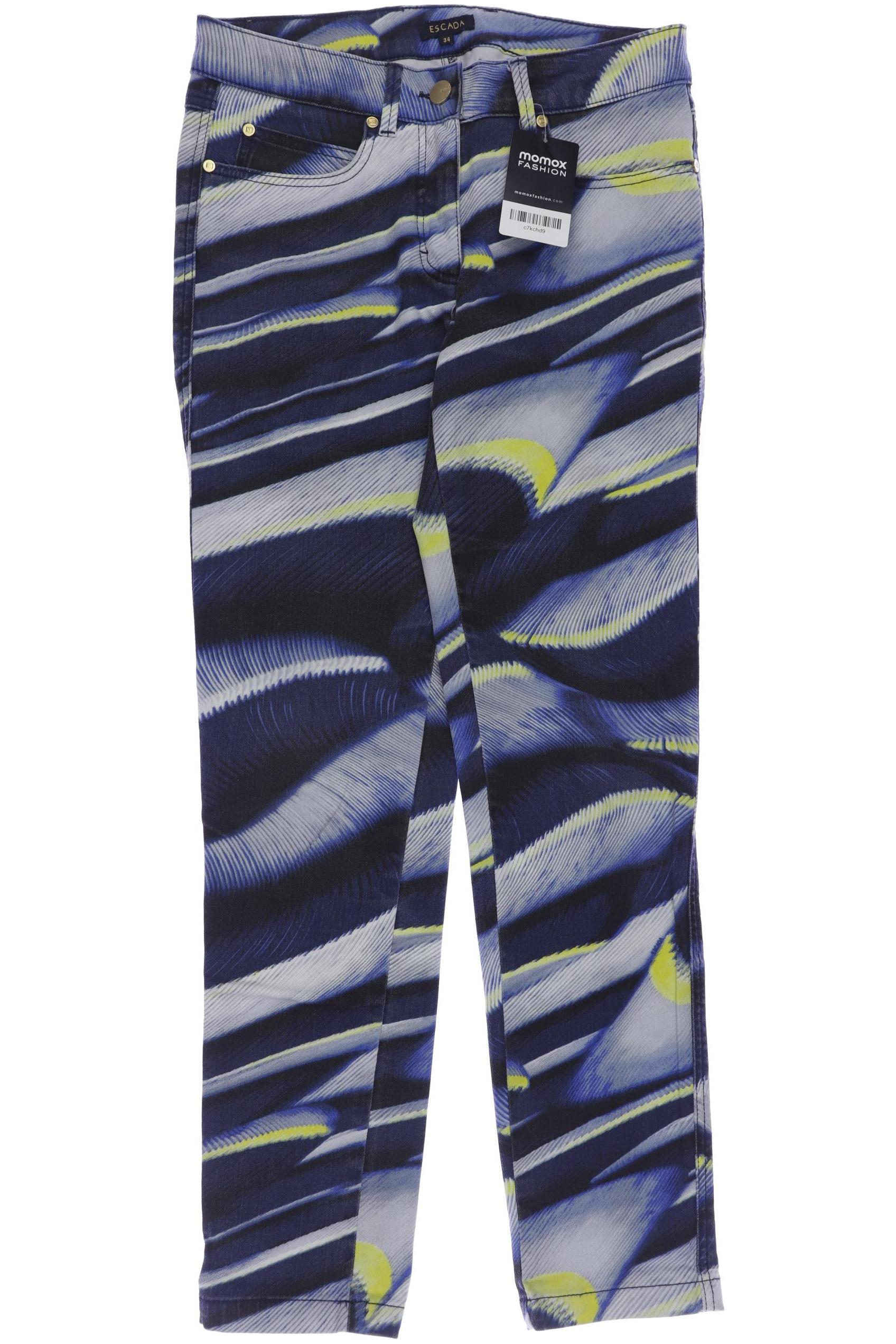 

Escada Damen Jeans, blau, Gr. 34