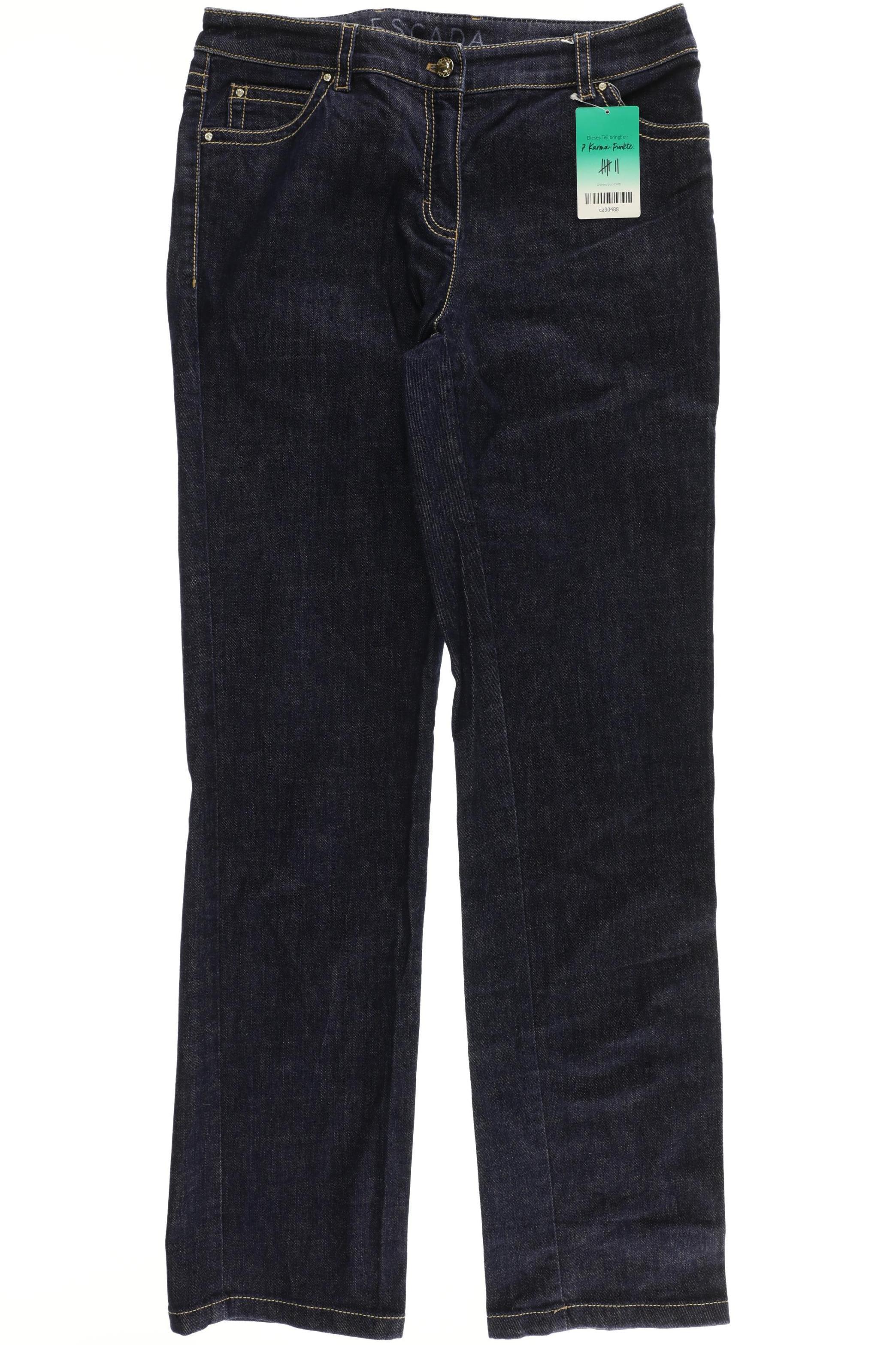 

Escada Damen Jeans, blau, Gr. 38