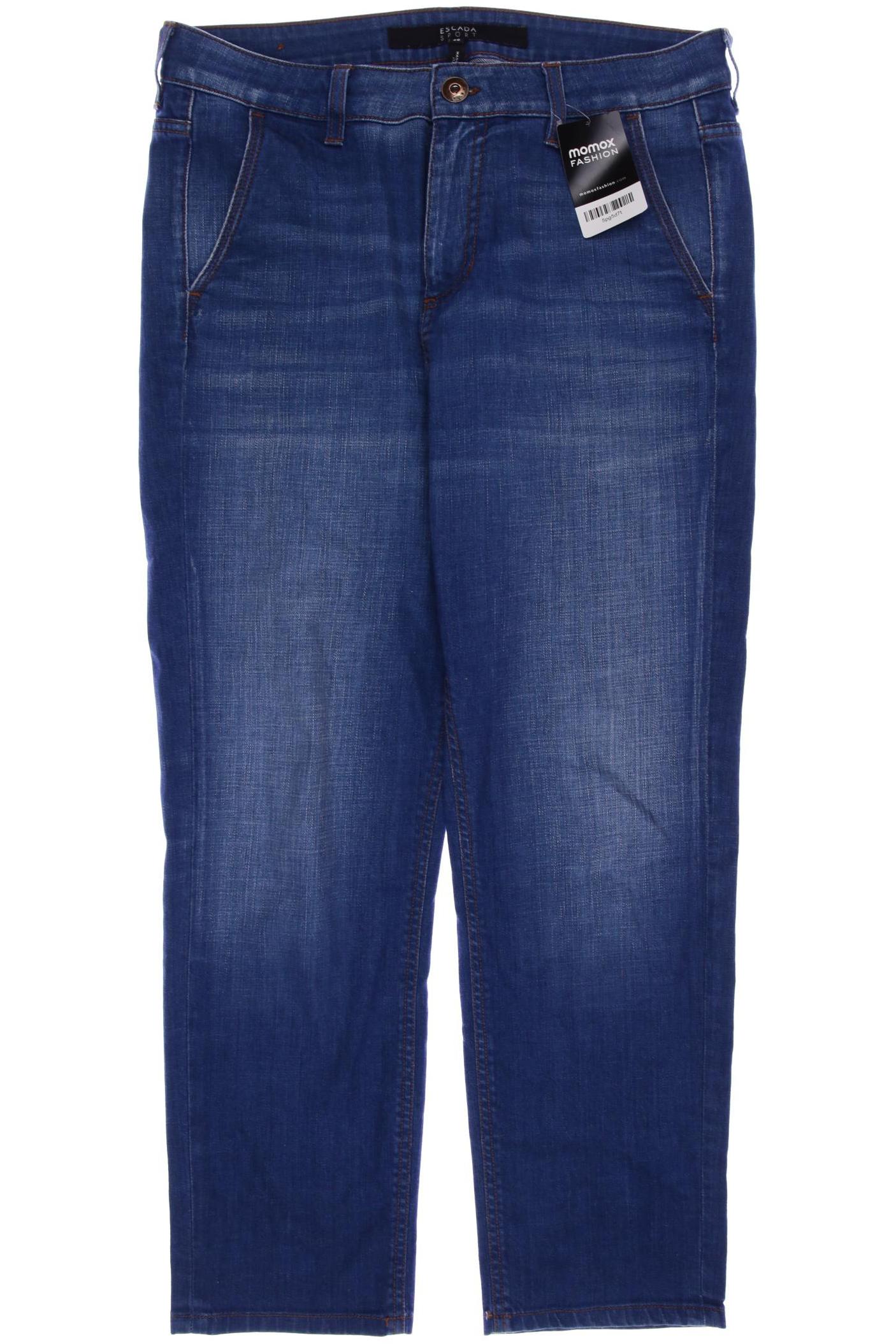 

Escada Damen Jeans, blau, Gr. 38