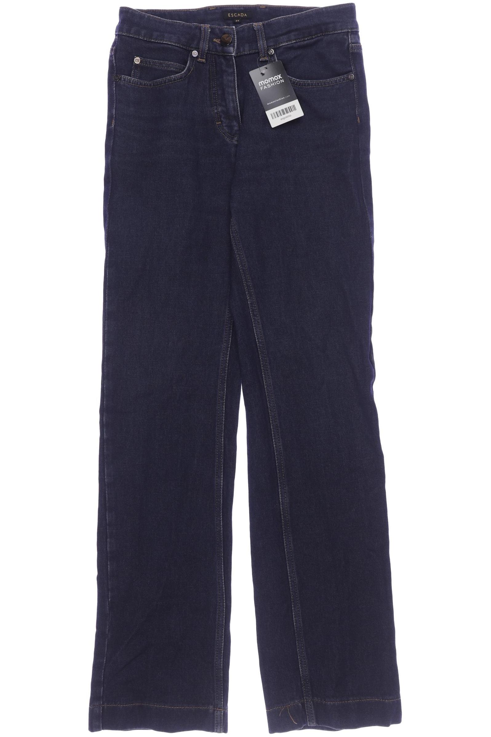

Escada Damen Jeans, marineblau, Gr. 34