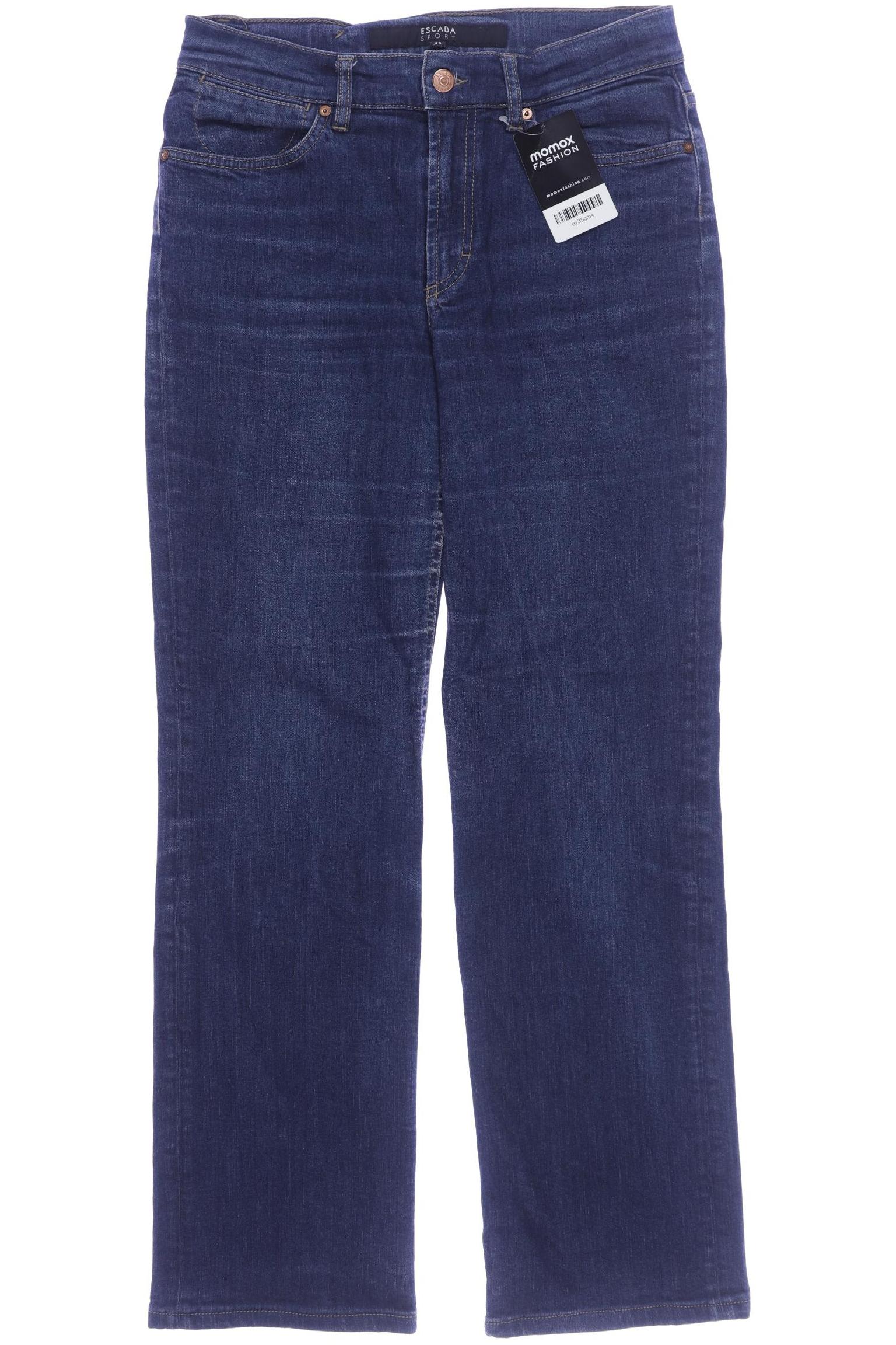 

Escada Damen Jeans, marineblau, Gr. 36