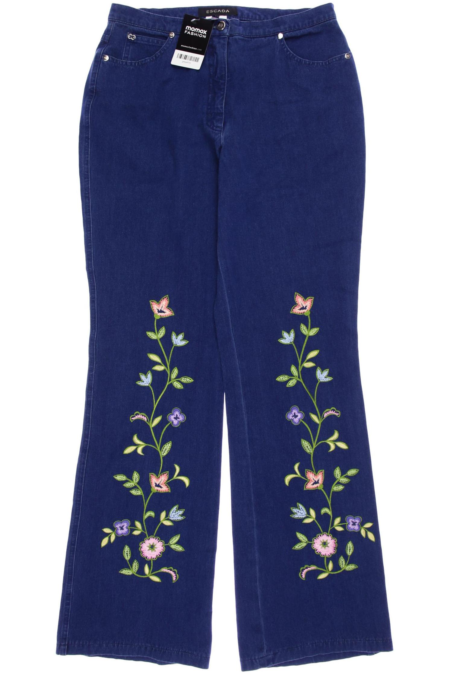 

Escada Damen Jeans, marineblau, Gr. 40