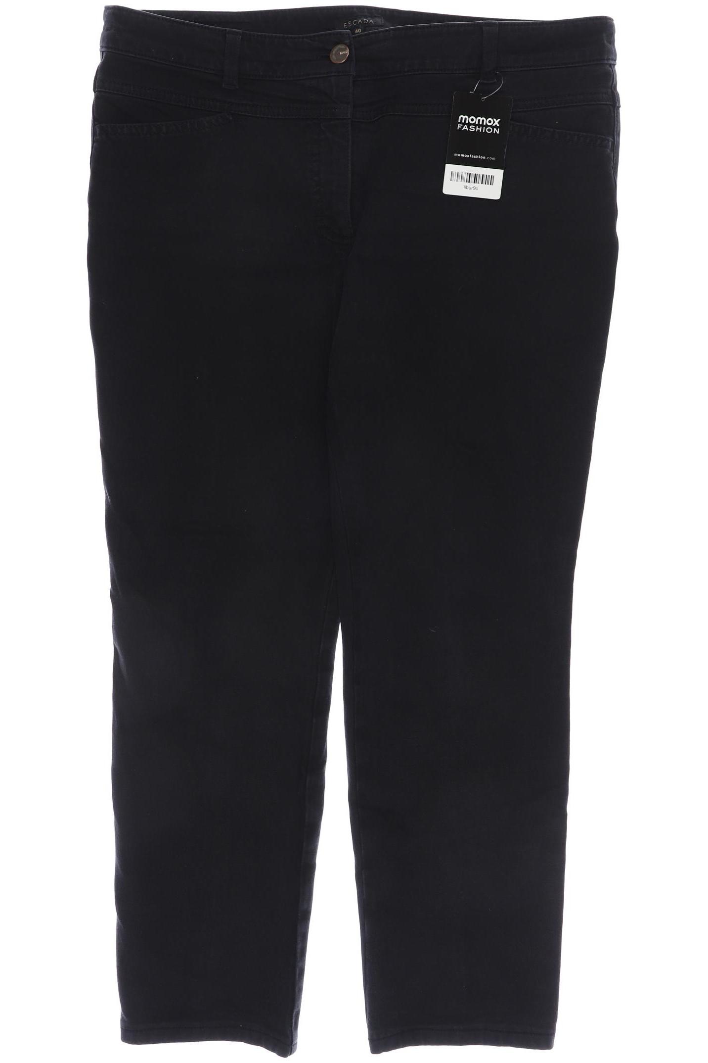 

Escada Damen Jeans, schwarz