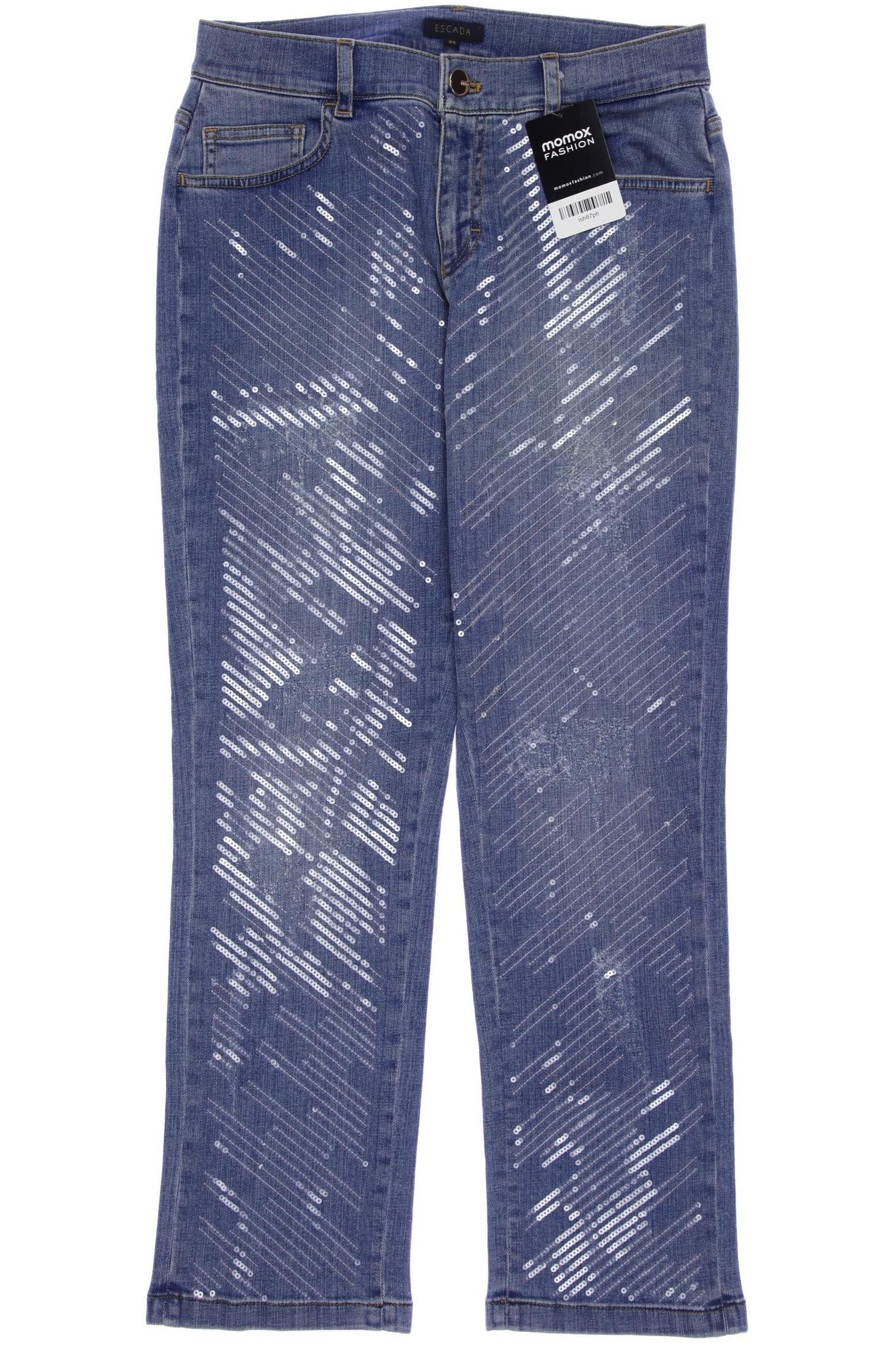 

Escada Damen Jeans, blau, Gr. 34