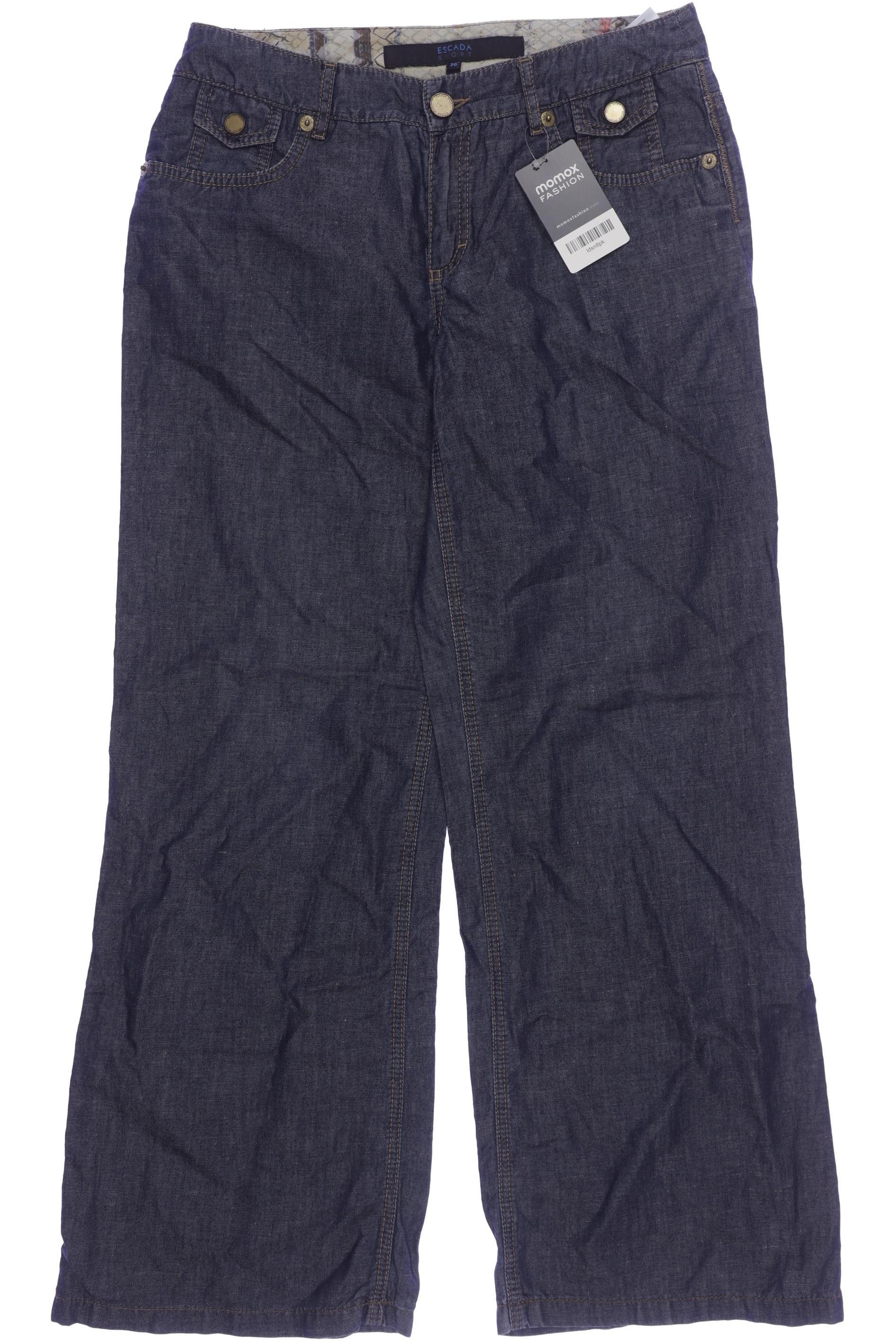 

Escada Damen Jeans, blau, Gr. 36