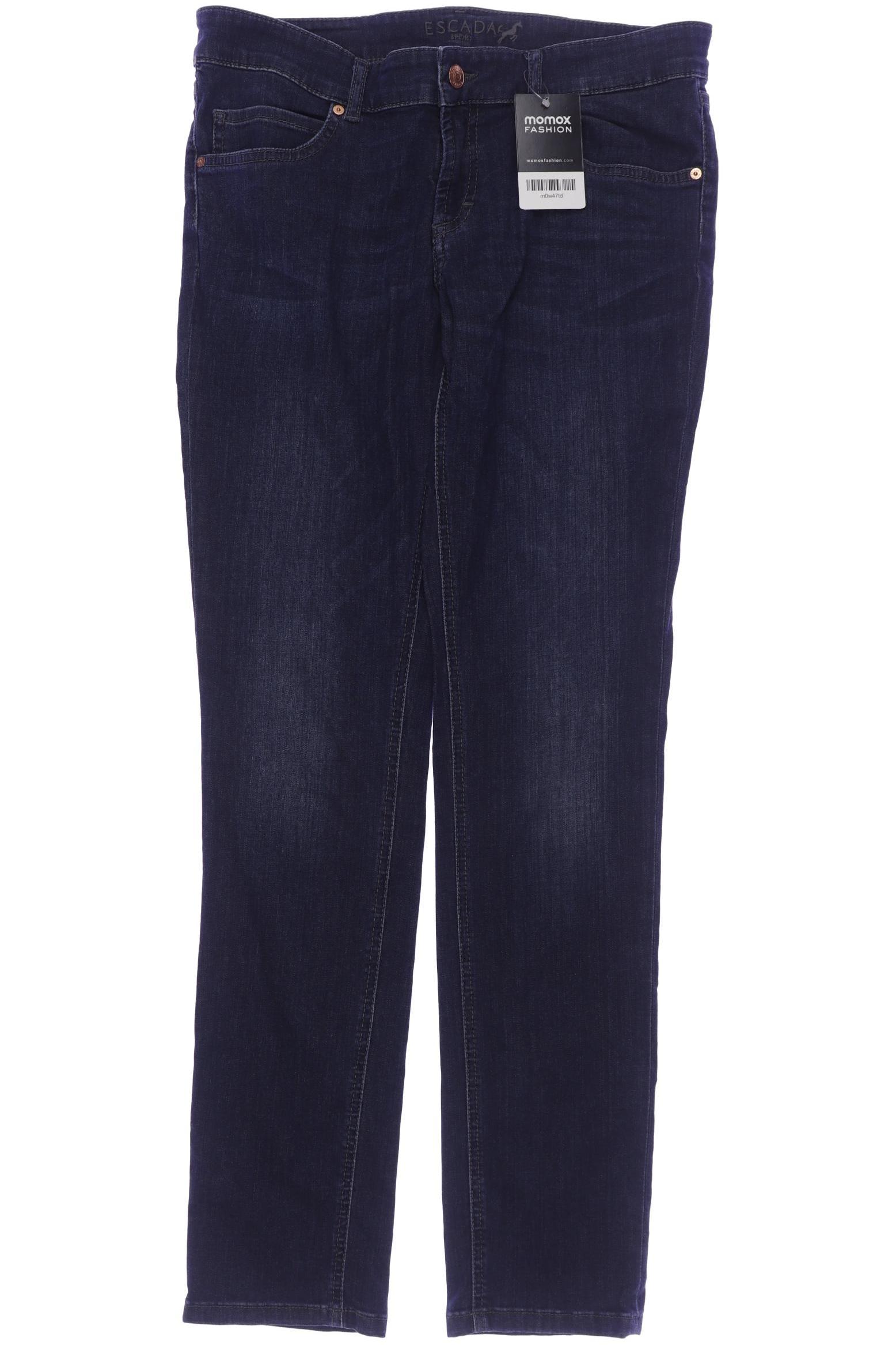 

Escada Damen Jeans, marineblau, Gr. 38
