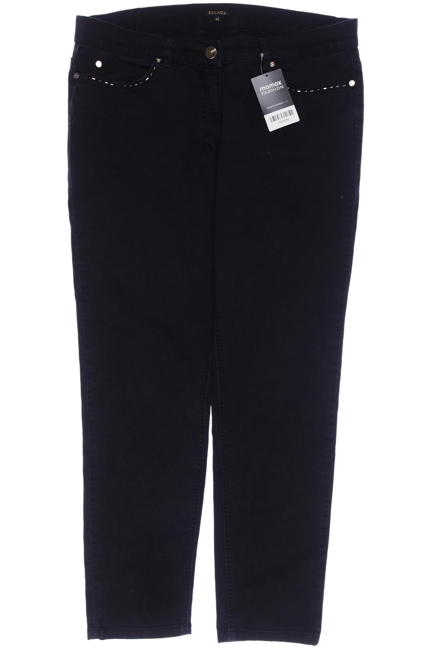 

Escada Damen Jeans, marineblau, Gr. 42