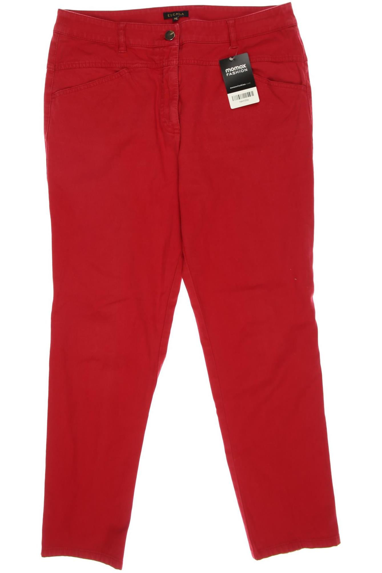 

Escada Damen Jeans, rot