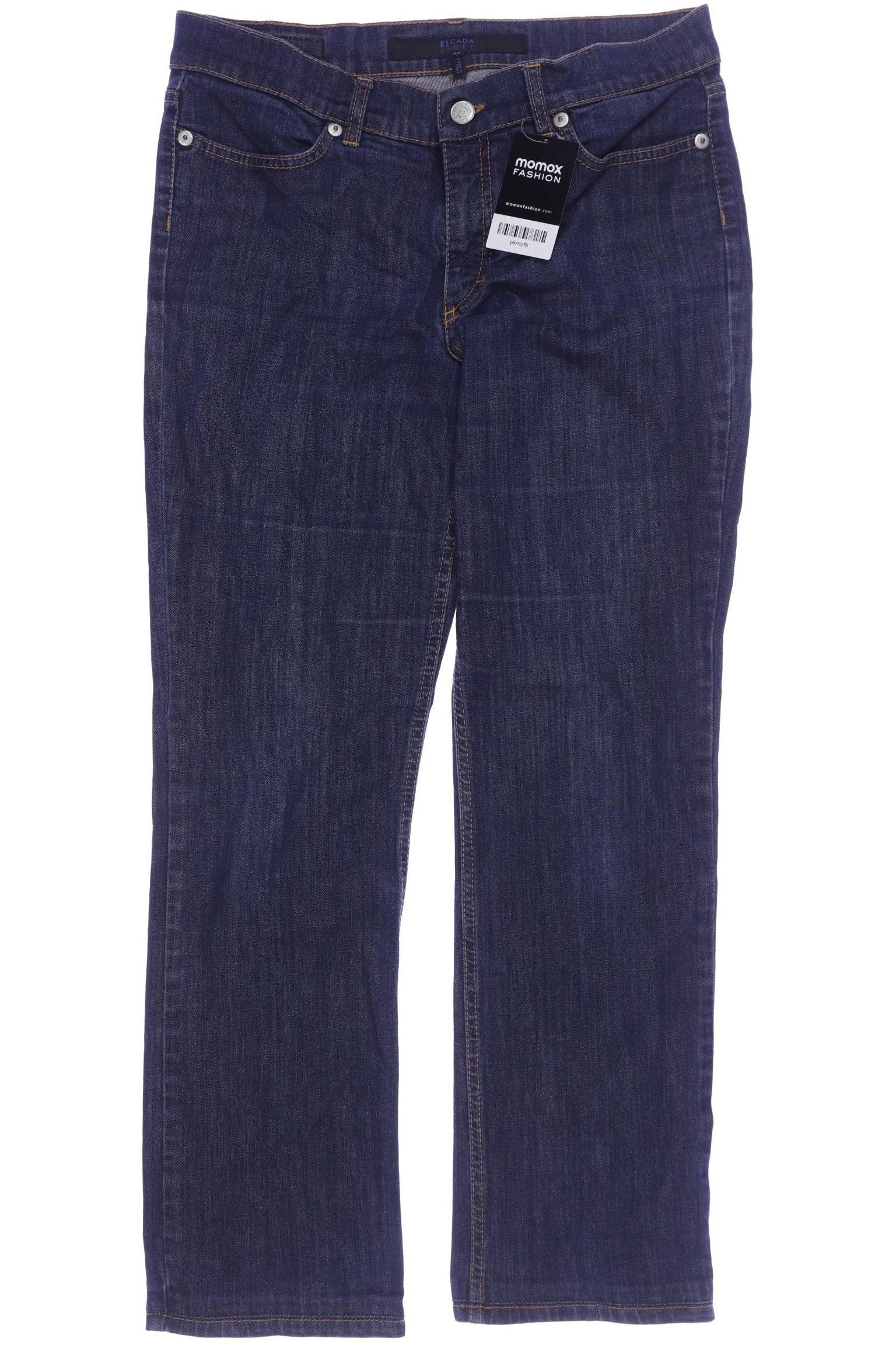 

Escada Damen Jeans, marineblau, Gr. 40