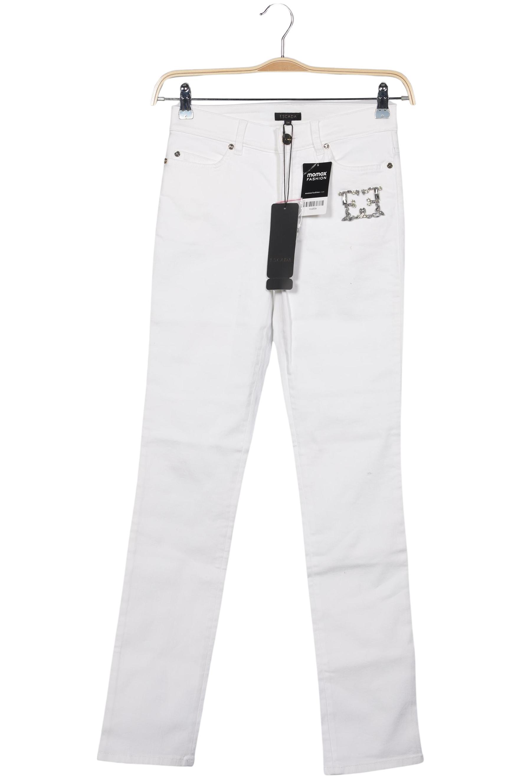 

Escada Damen Jeans, weiß, Gr. 34