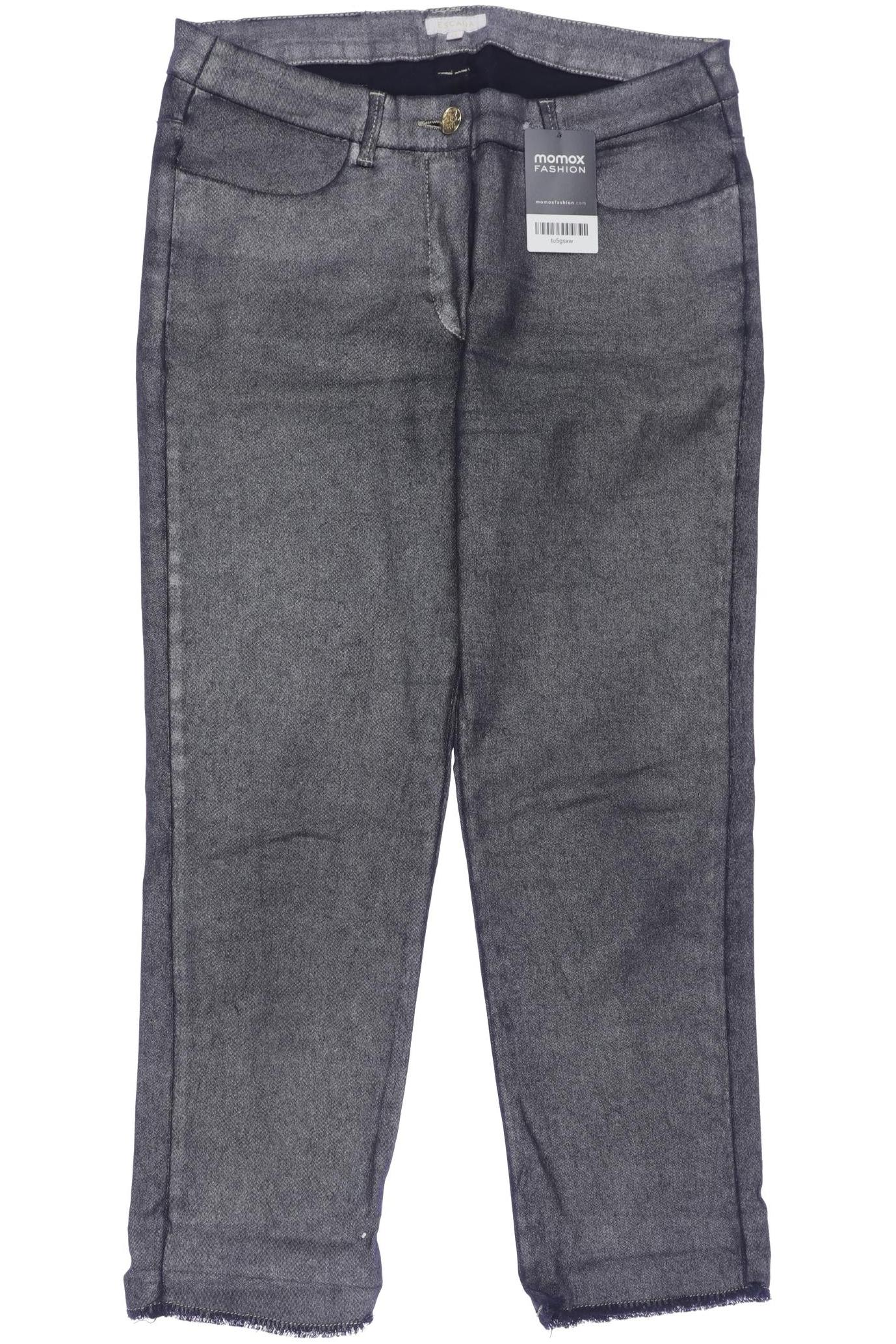 

Escada Damen Jeans, silber, Gr. 38