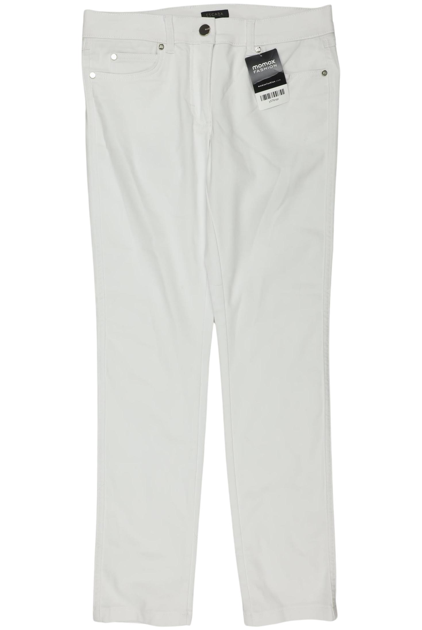 

Escada Damen Jeans, weiß, Gr. 36