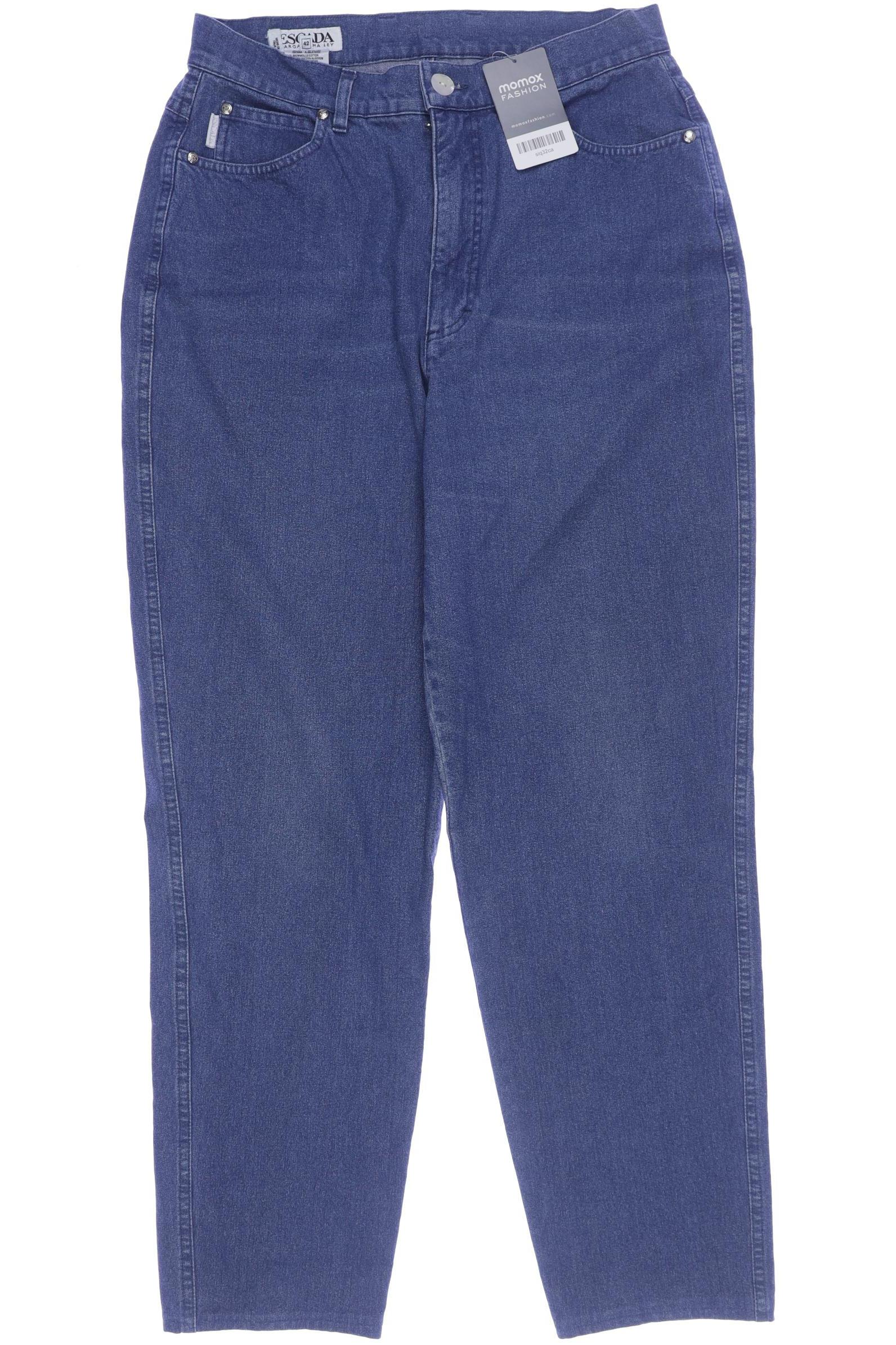 

Escada Damen Jeans, blau, Gr. 42