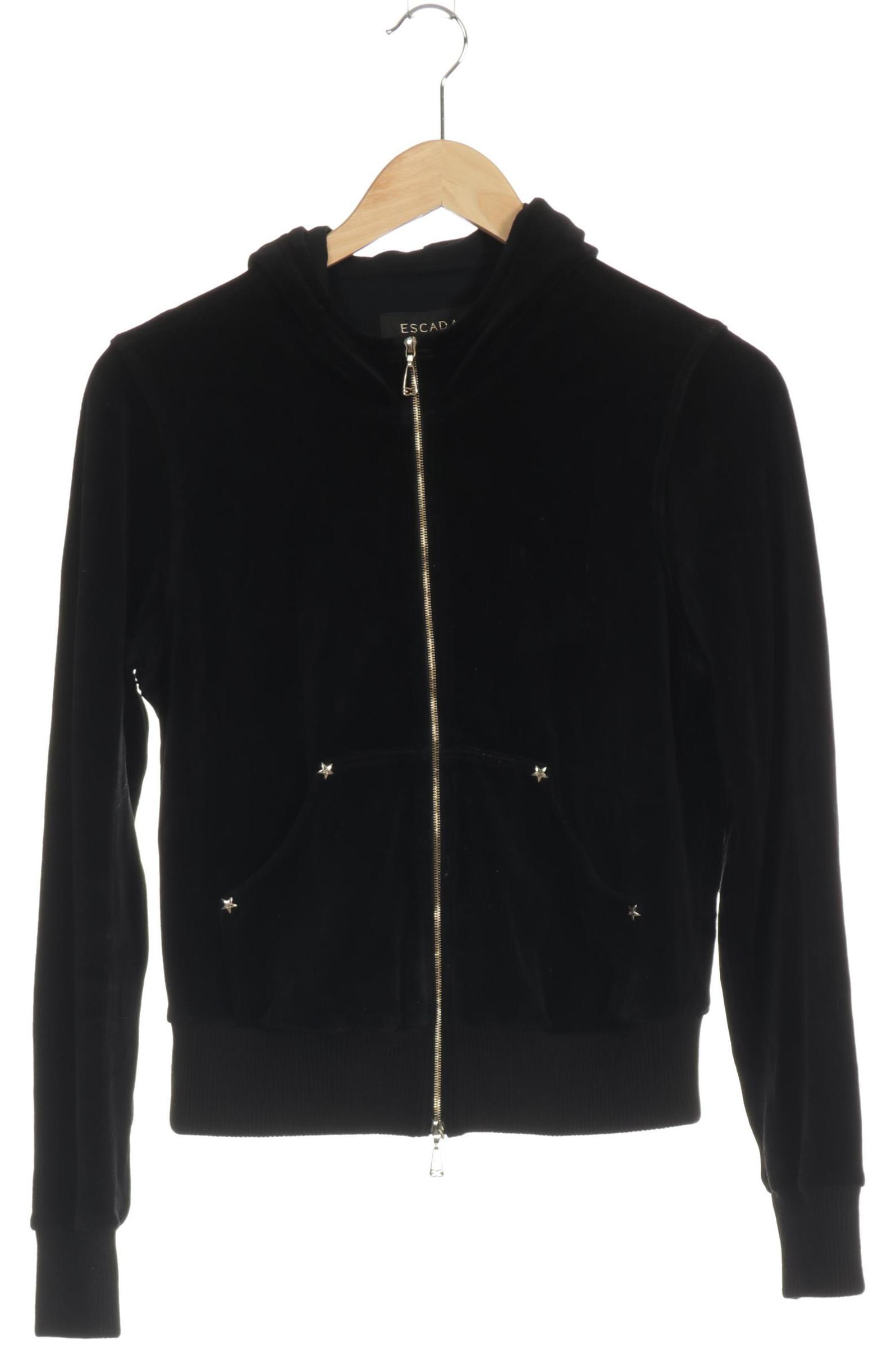 

Escada Damen Kapuzenpullover, schwarz, Gr. 34