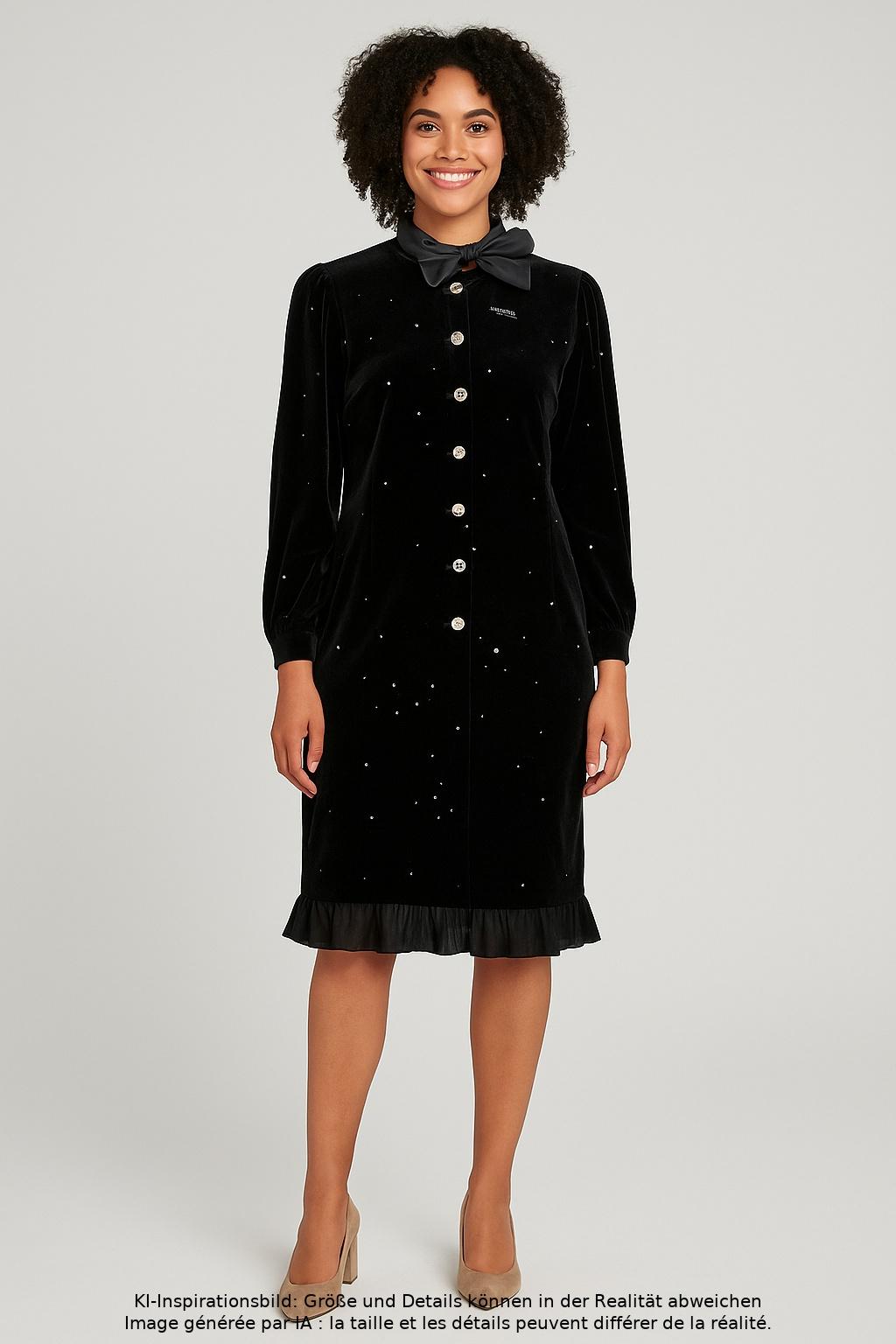 

Escada Damen Kleid, schwarz, Gr. 42