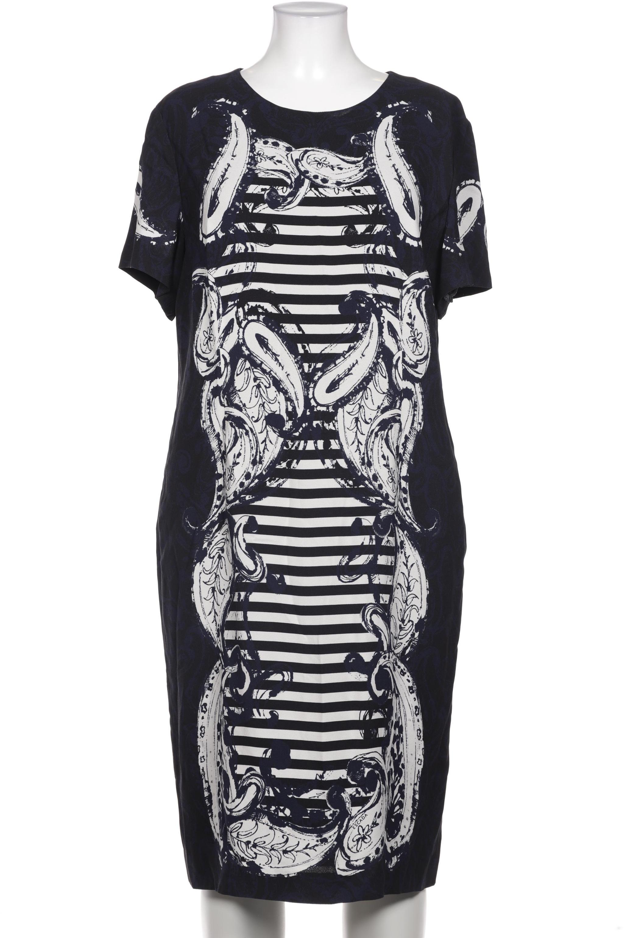 

Escada Damen Kleid, marineblau, Gr. 46