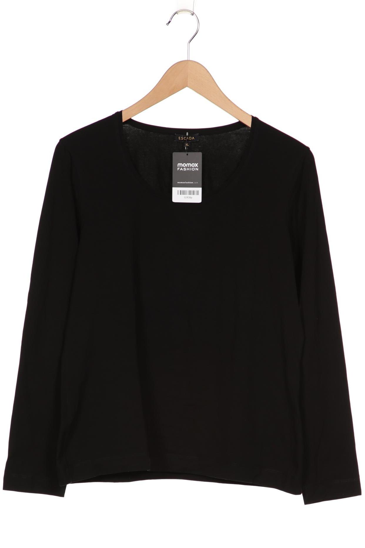 

Escada Damen Langarmshirt, schwarz, Gr. 44