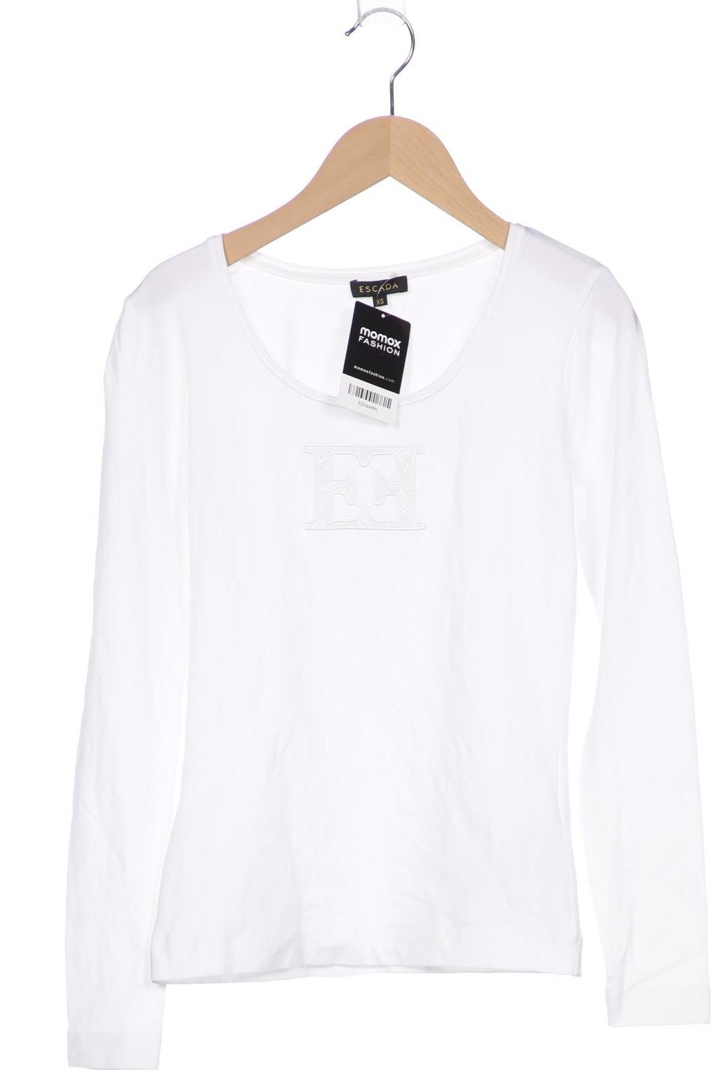 

Escada Damen Langarmshirt, weiß