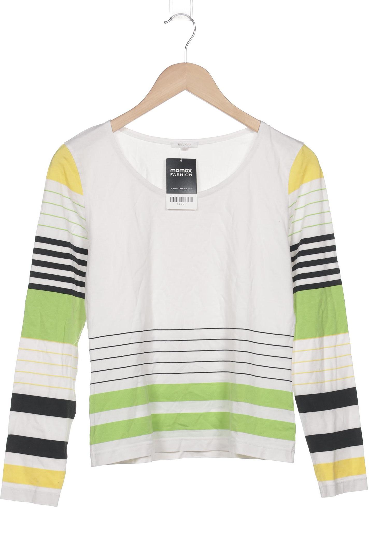 

Escada Damen Langarmshirt, weiß, Gr. 38