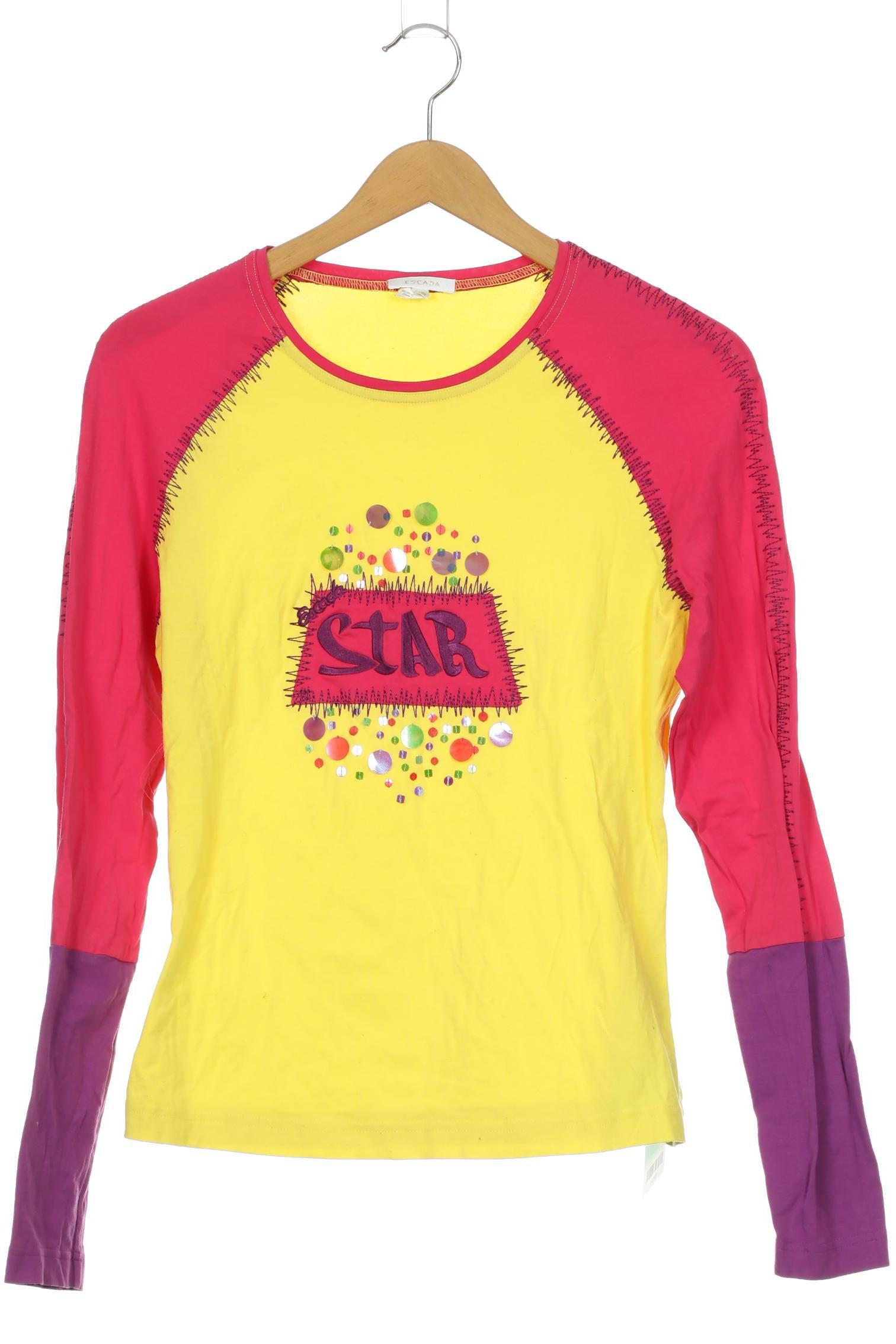 

Escada Damen Langarmshirt, gelb, Gr. 40