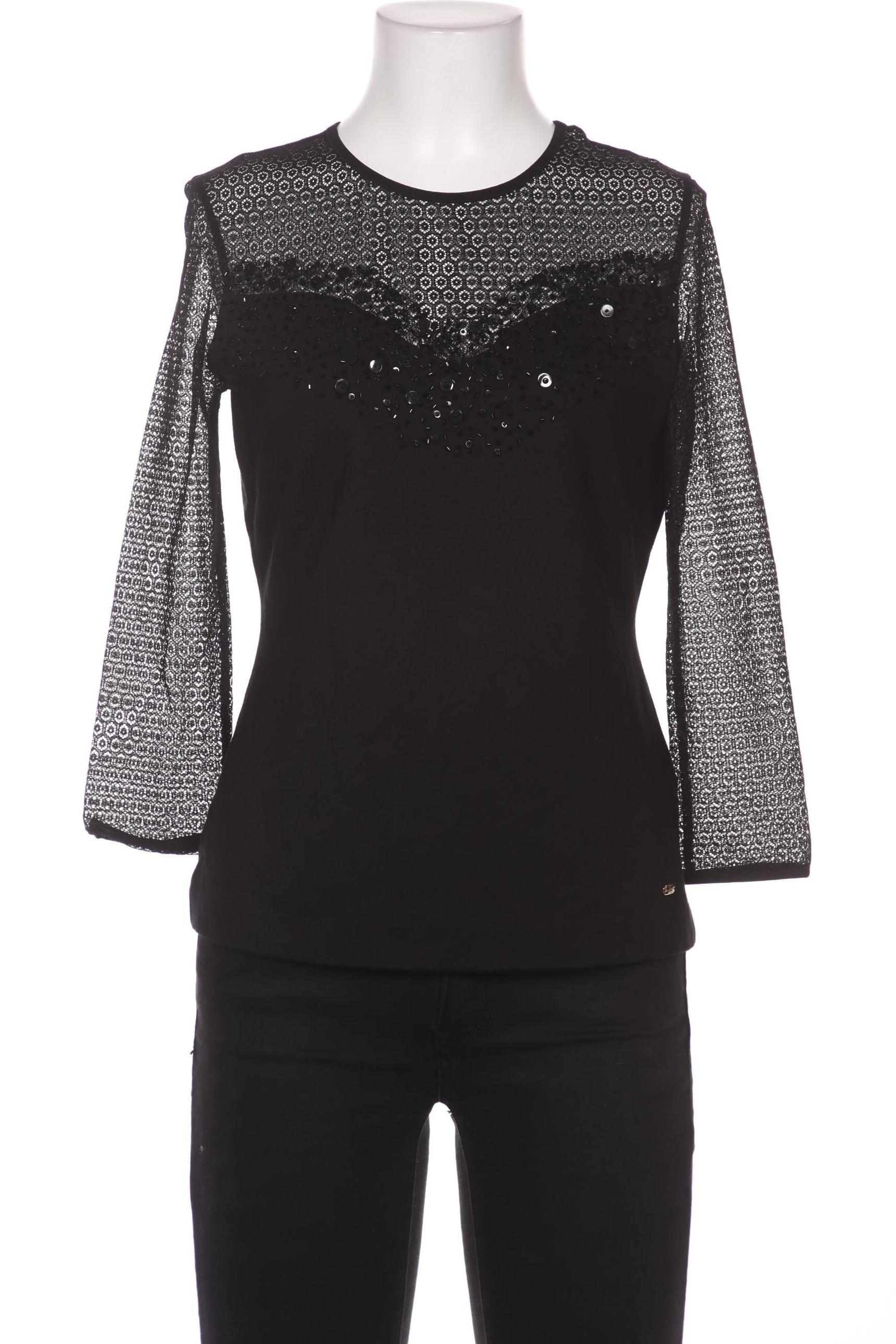 

Escada Damen Langarmshirt, schwarz, Gr. 36