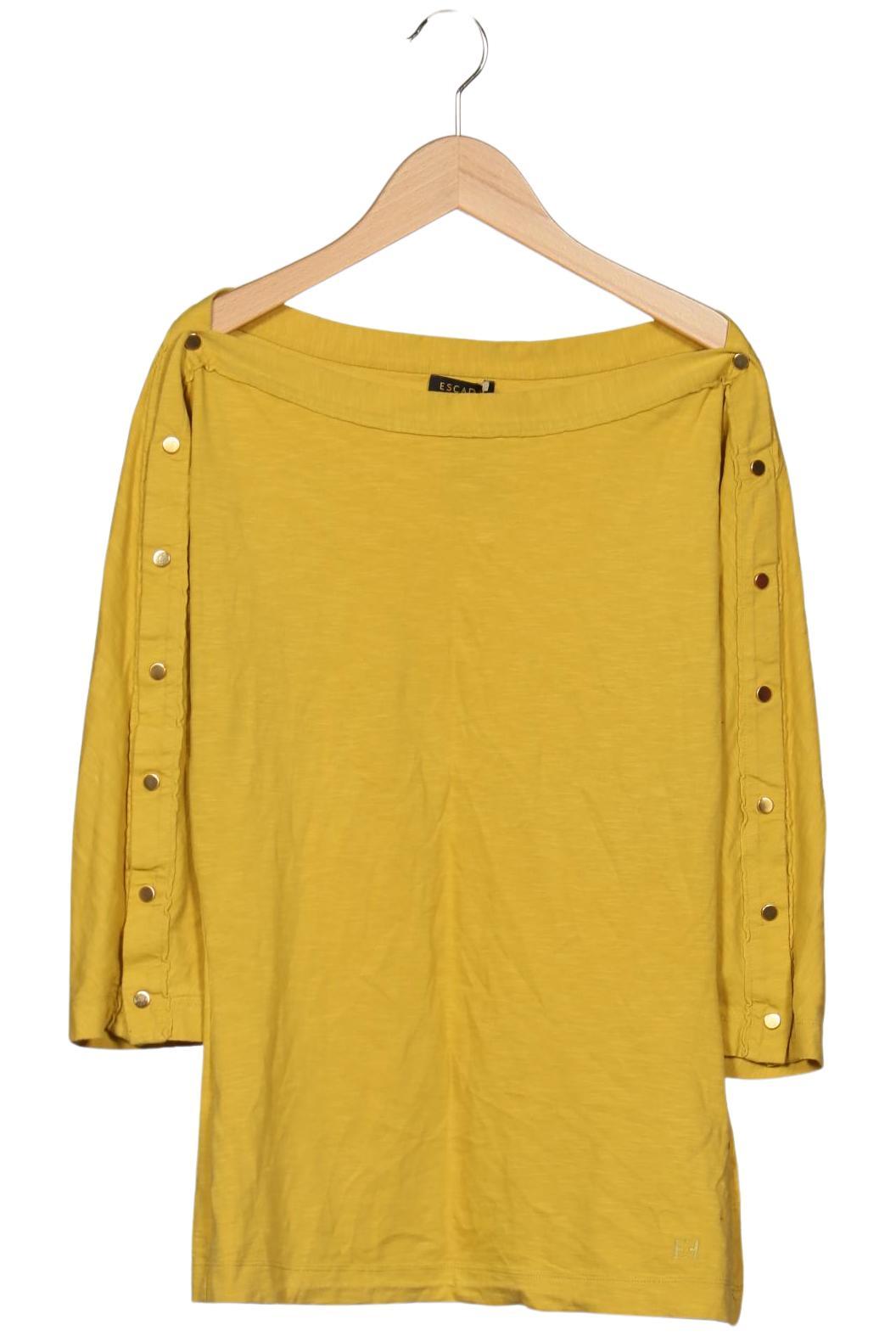 

Escada Damen Langarmshirt, gelb, Gr. 36