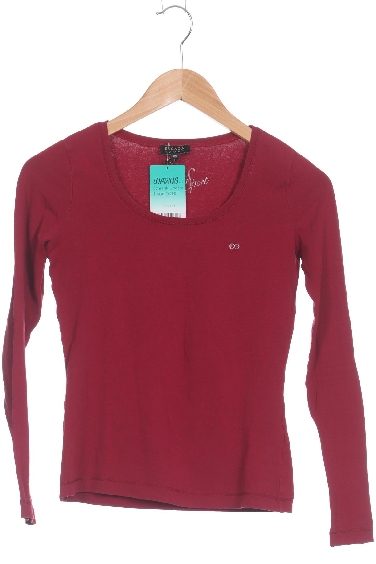 

Escada Sport Damen Langarmshirt, rot, Gr.