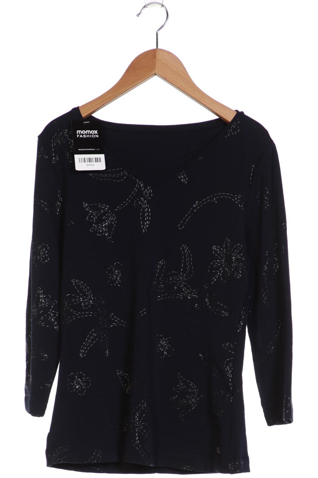 

Escada Damen Langarmshirt, marineblau, Gr. 36