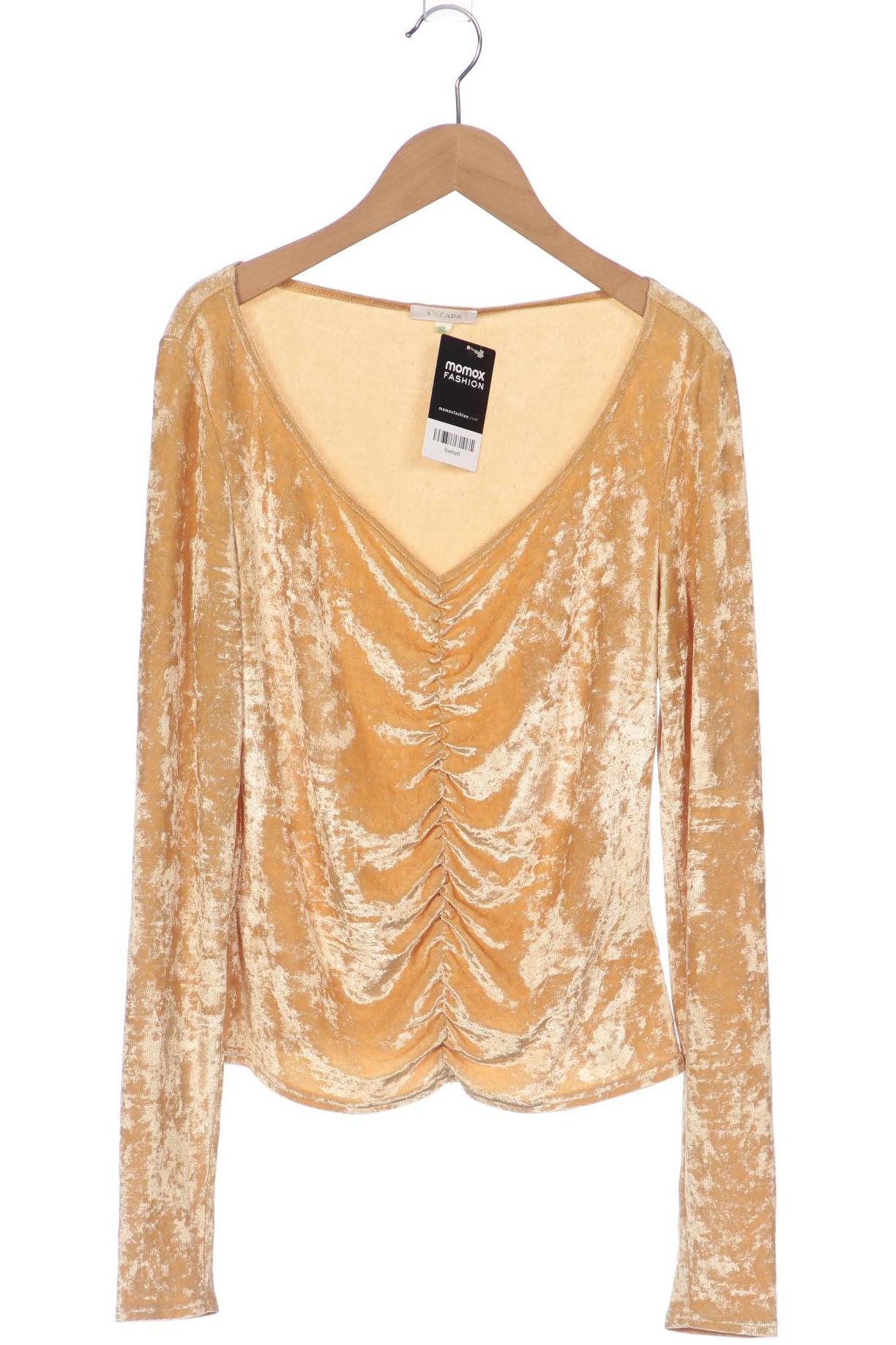 

Escada Damen Langarmshirt, beige, Gr. 36