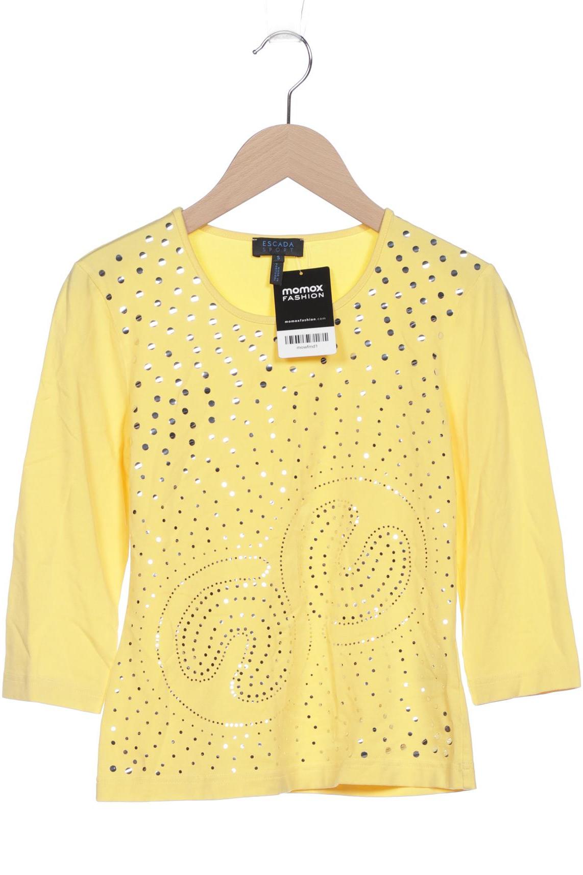 

Escada Damen Langarmshirt, gelb