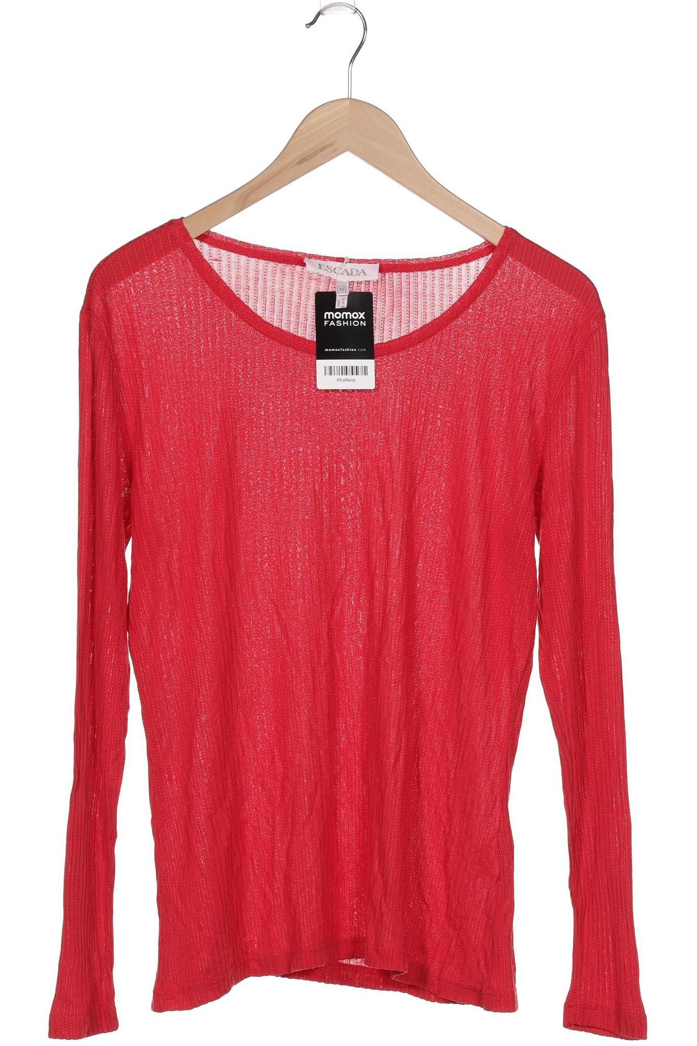 

Escada Damen Langarmshirt, rot, Gr. 42