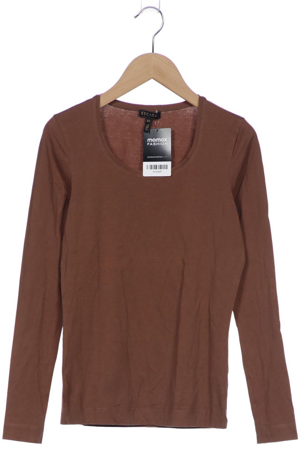 

Escada Damen Langarmshirt, beige, Gr. 34