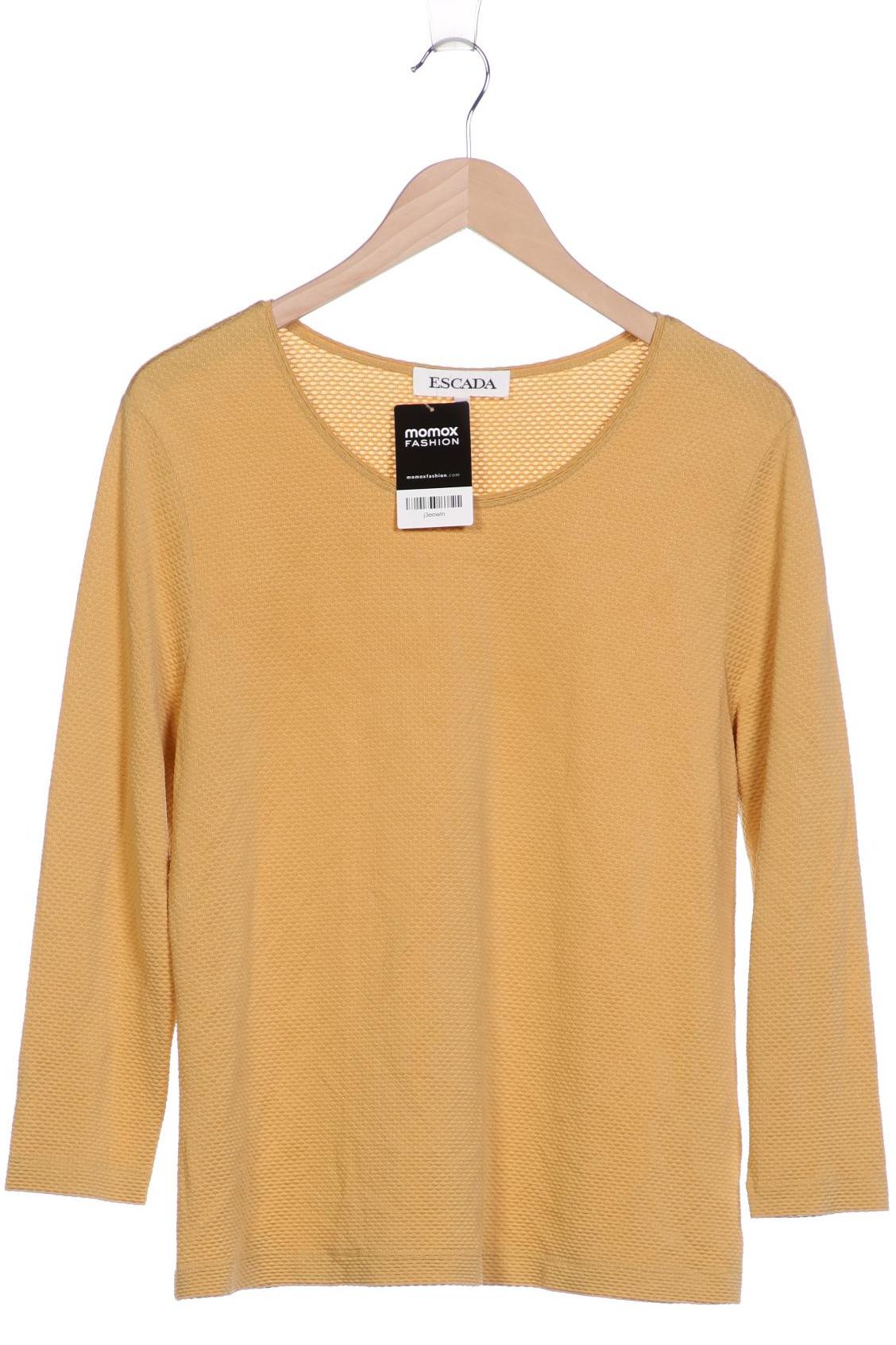 

Escada Damen Langarmshirt, beige, Gr. 44