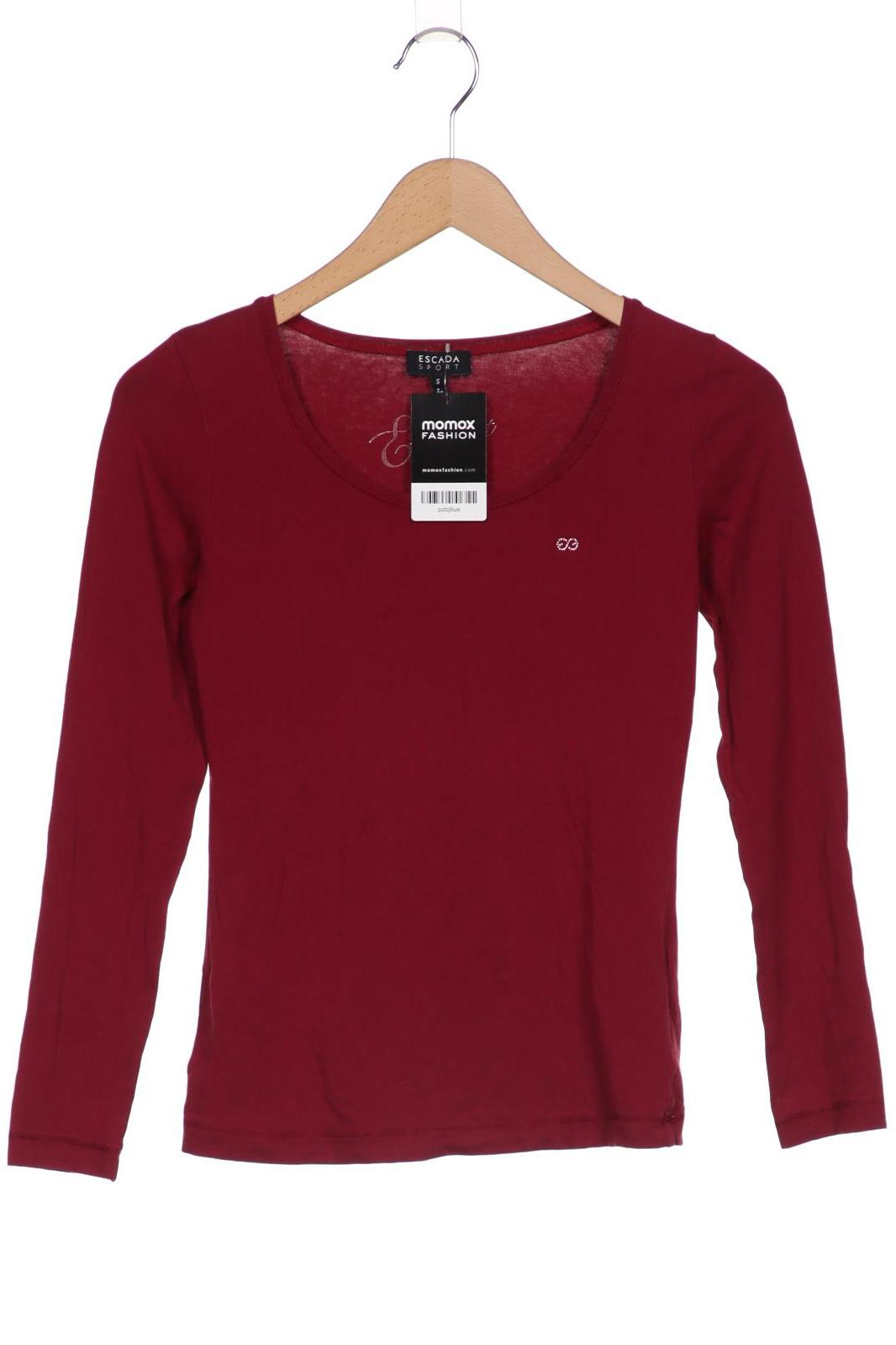 

Escada Damen Langarmshirt, bordeaux