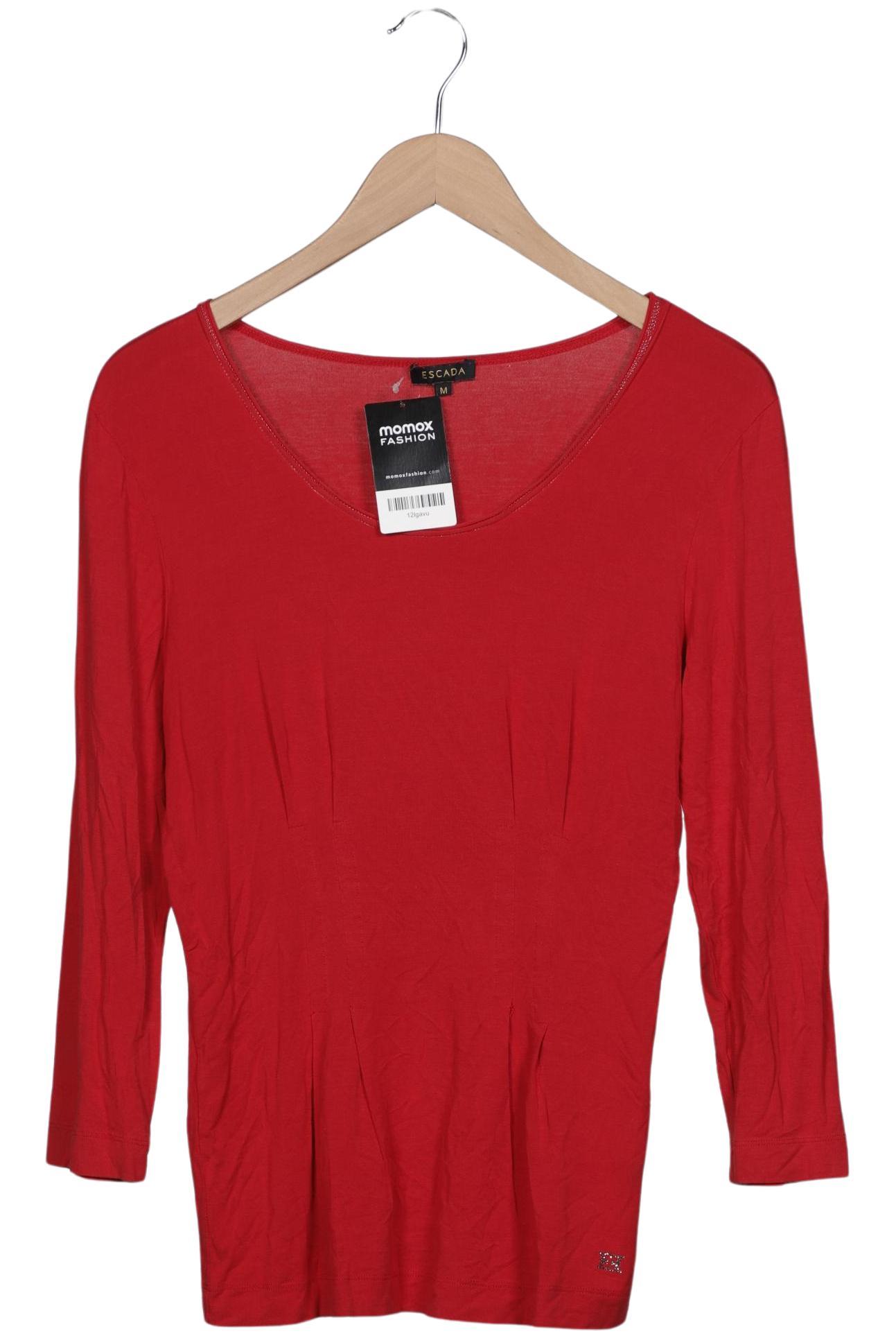

Escada Damen Langarmshirt, rot, Gr. 38