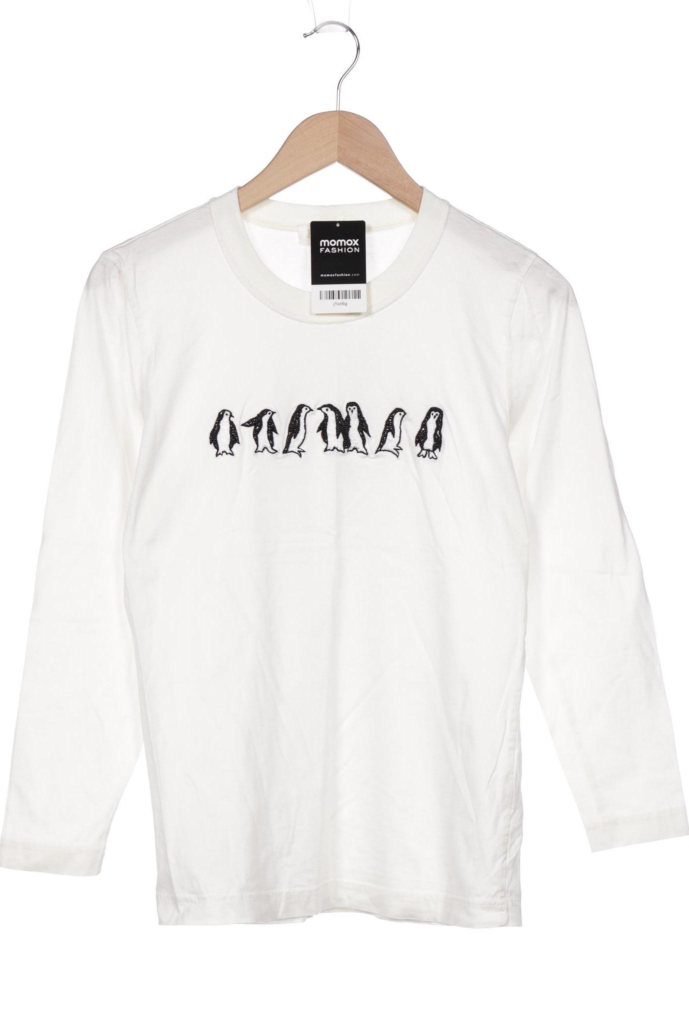 

Escada Damen Langarmshirt, cremeweiß, Gr. 38