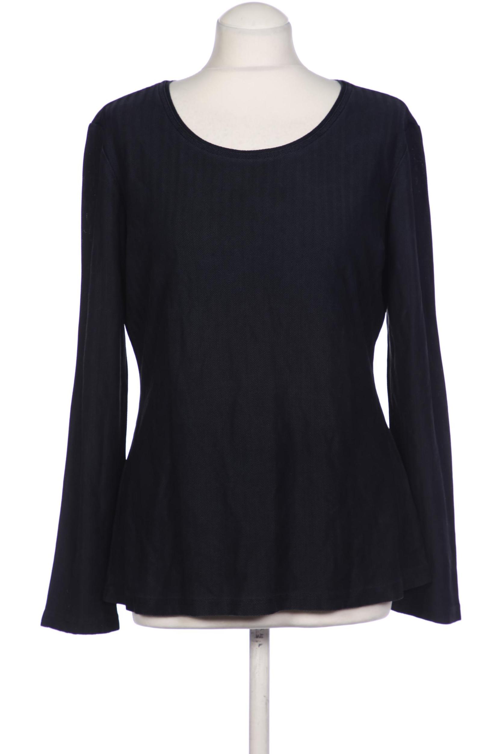 

Escada Damen Langarmshirt, marineblau, Gr. 38